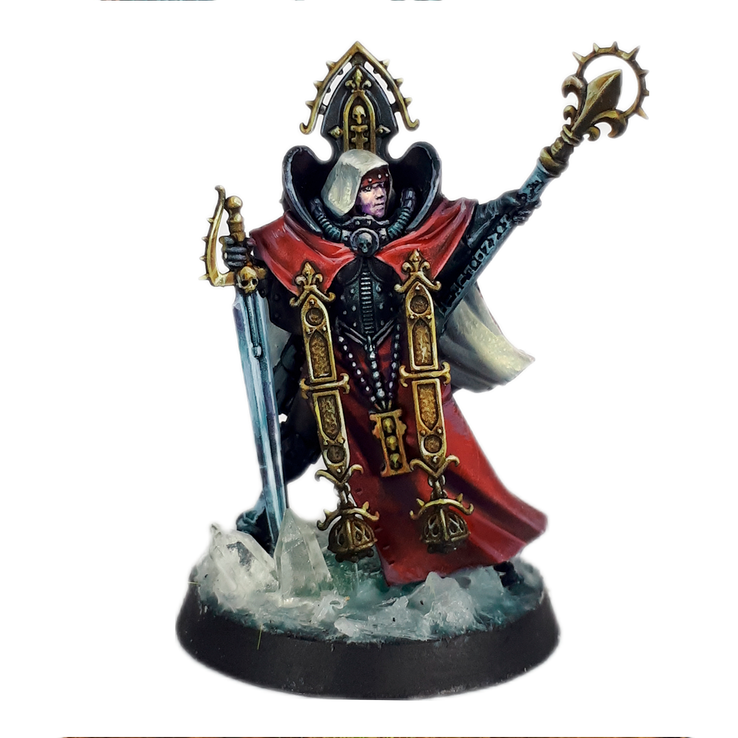 Adepta Sororitas, Canoness, Citadel, Miniatures, Sisters Of Battle, W40k, Warhammer 40,000, Warhammer Fantasy
