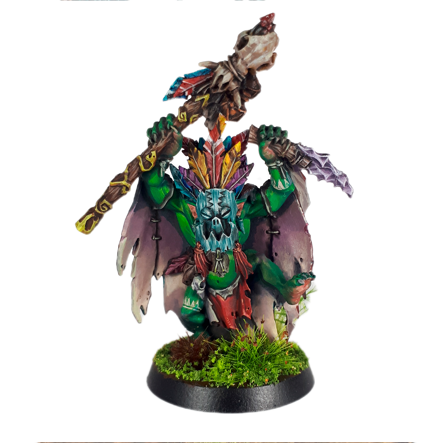 Age Of Sigmar, Orcs, Orks, Orruks, Shaman, Warhammer Fantasy