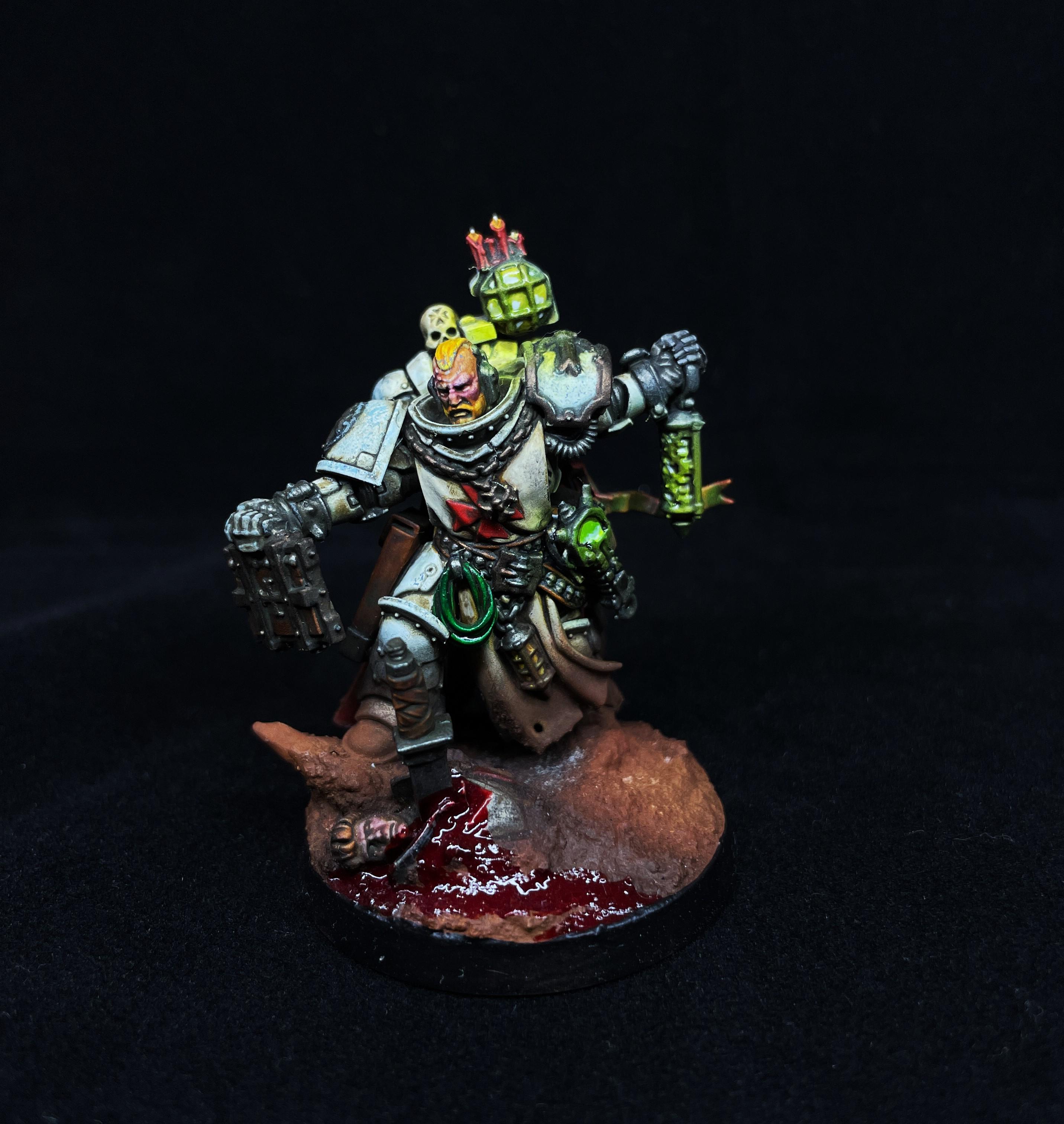 Black Templar Primaris Apothecary, Bt Apothecary, Bt Primaris Apothecary, Primaris Apothecary