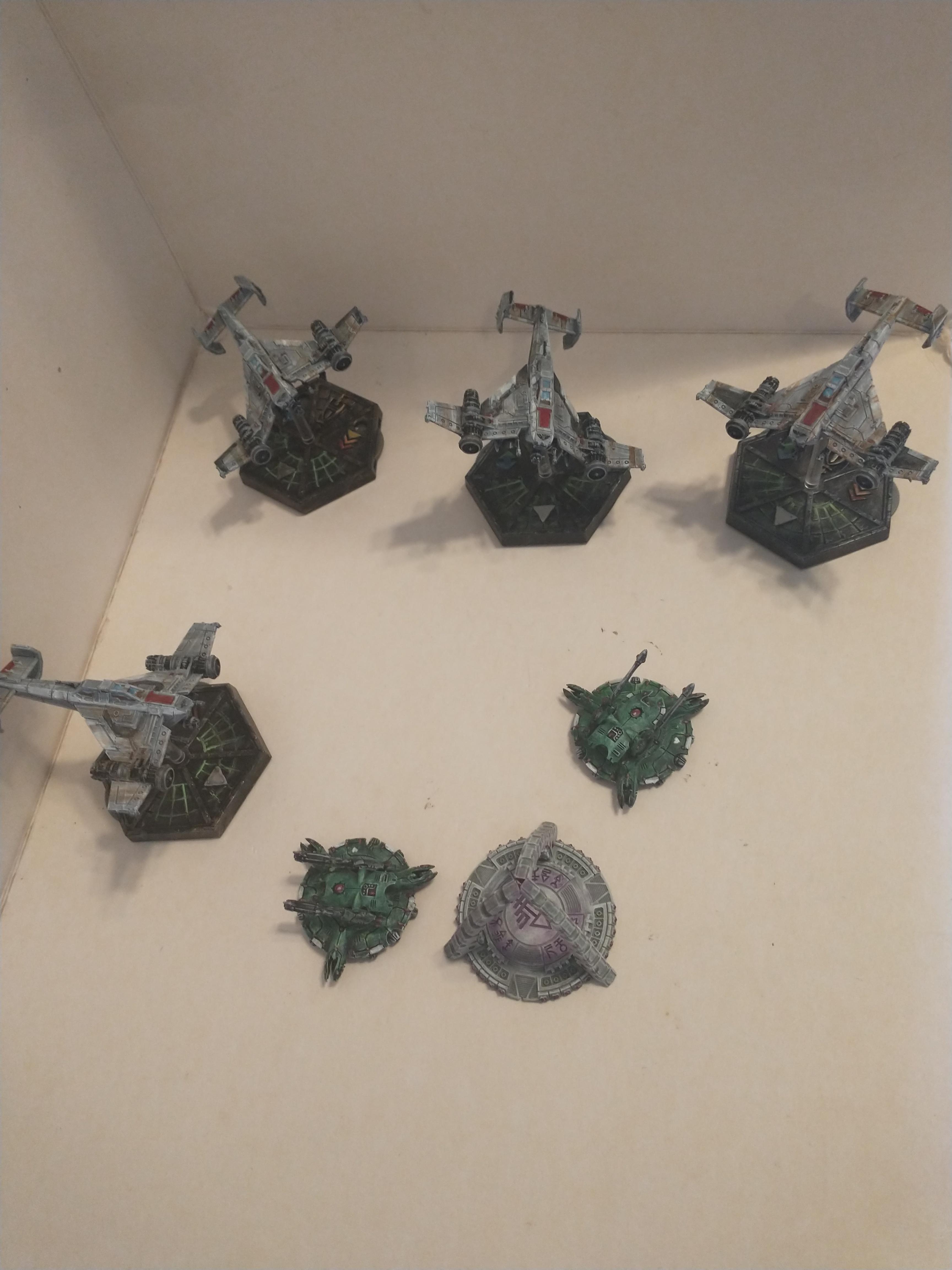 Avenger Strike Fighters Vs Aeldari Ground Assets 