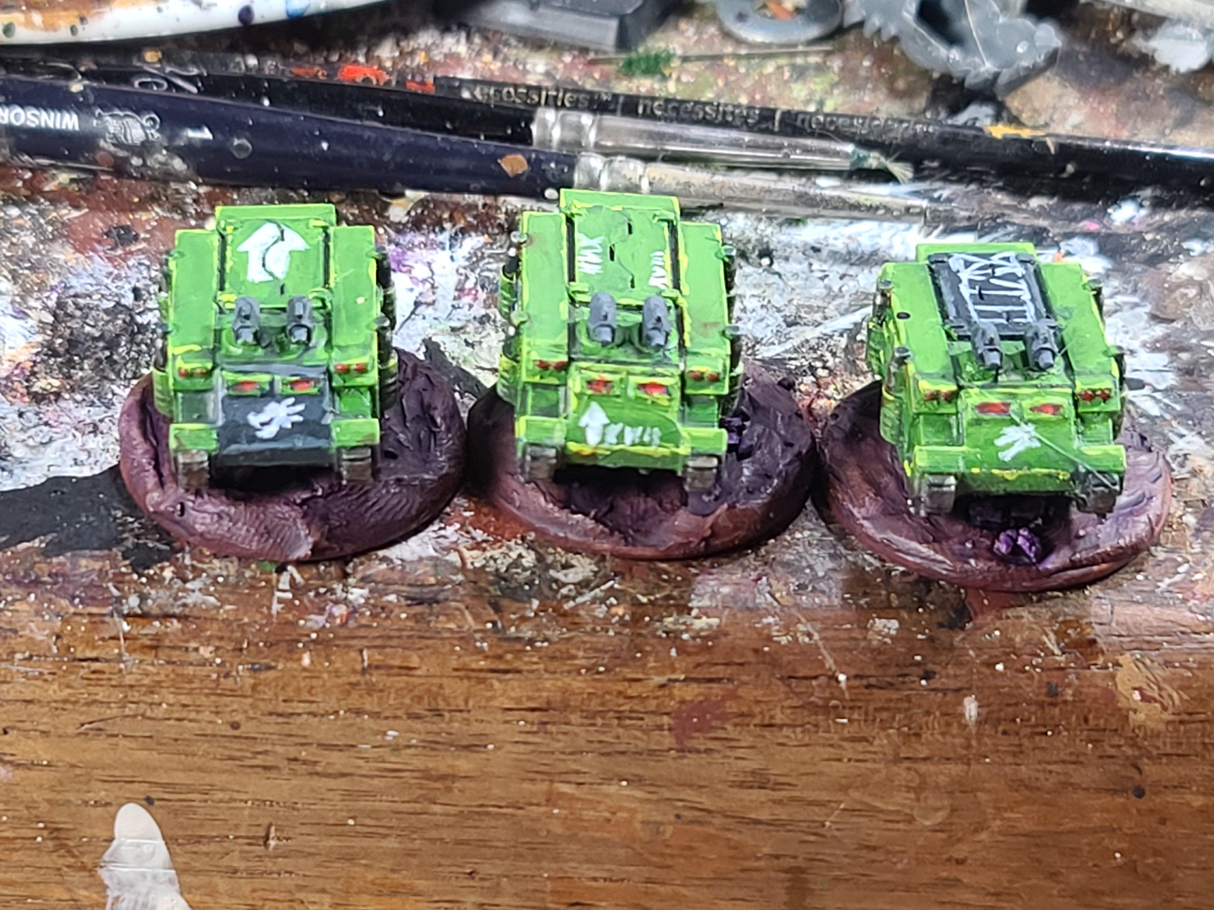 3d Printed, 6mm, Epic, Epic Armageddon, Rhino, Salamanders, Space Marines, Warhammer 40,000