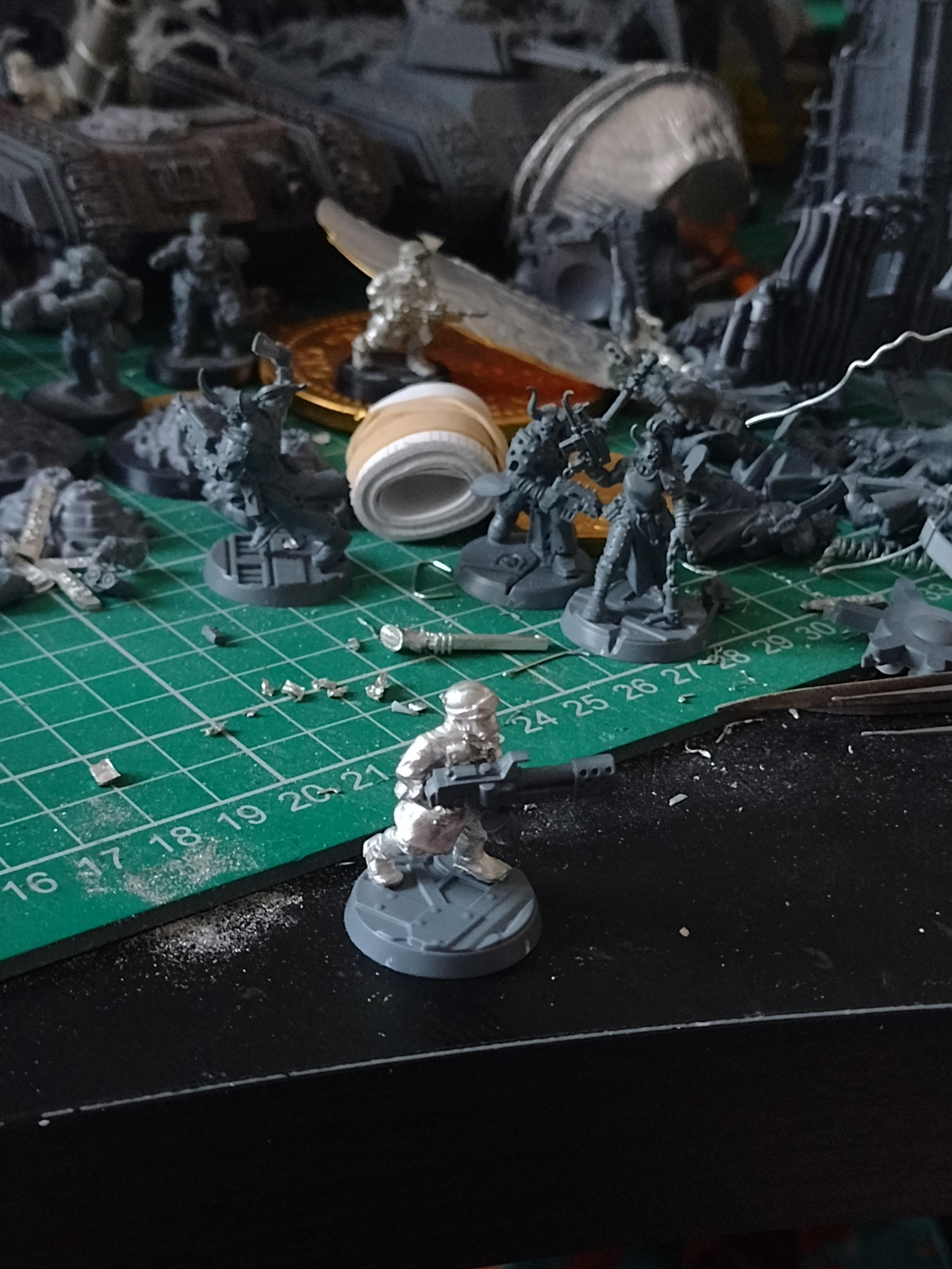 Armageddon, Combat Engineer, Conversion, Flamer, Special Weapons Squad, Steel Legion, Trooper