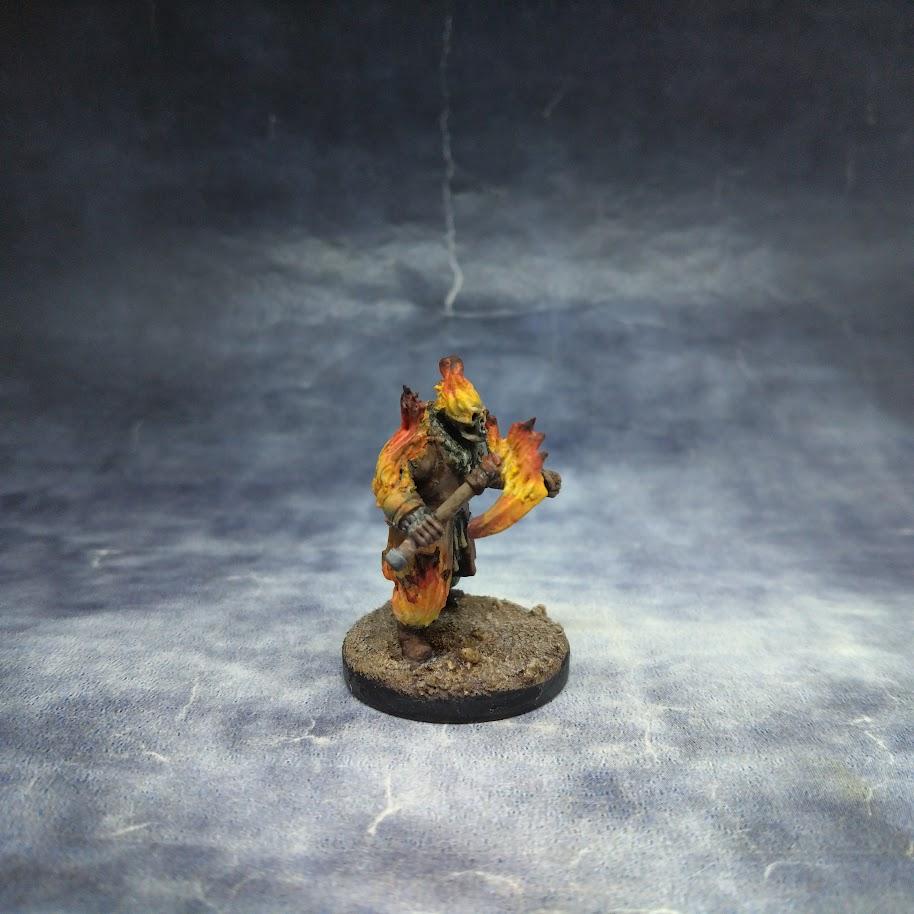 August 2023, Barbarian, Berserkers, Burning Man, Fire, Frostgrave, Northstar, Work In Progress
