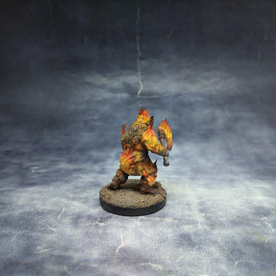 August 2023, Barbarian, Berserkers, Burning Man, Fire, Frostgrave, Northstar, Work In Progress