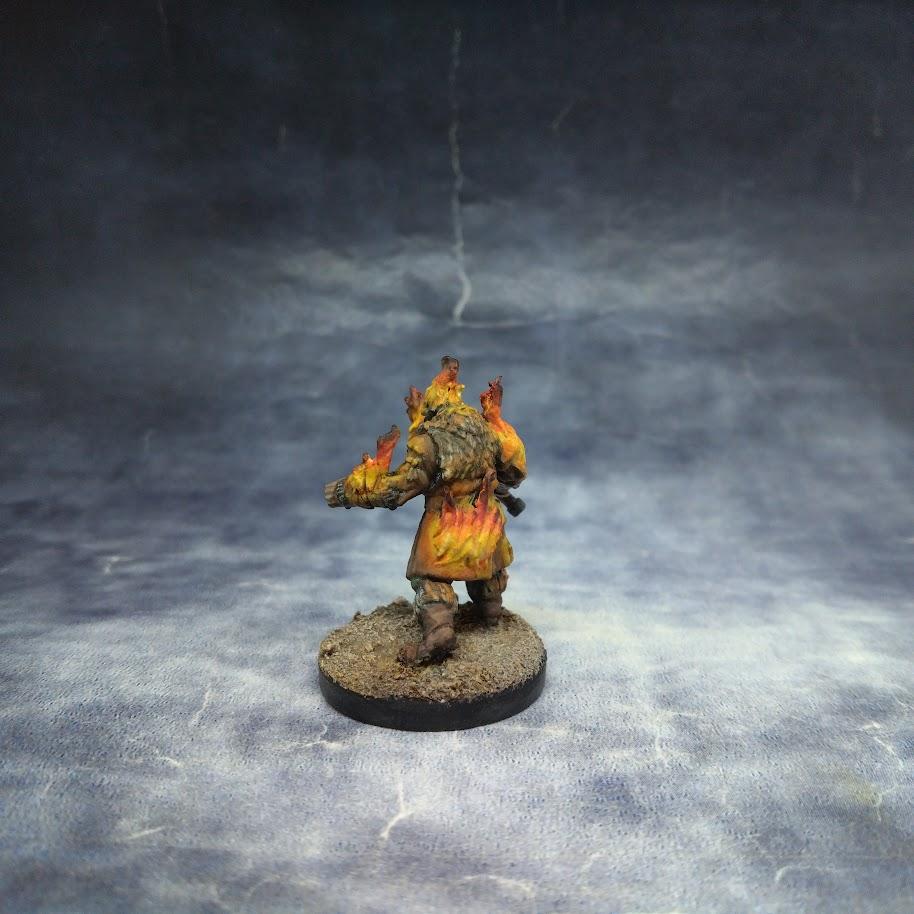 August 2023, Barbarian, Berserkers, Burning Man, Fire, Frostgrave, Northstar, Work In Progress
