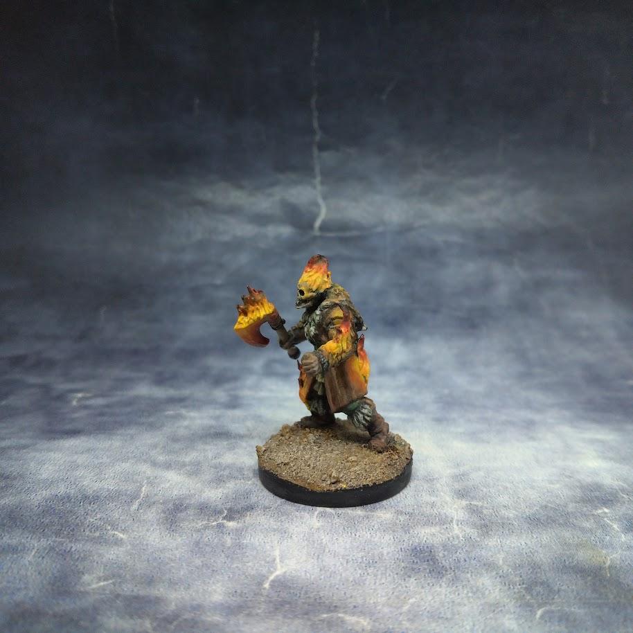 August 2023, Barbarian, Berserkers, Burning Man, Fire, Frostgrave, Northstar, Work In Progress