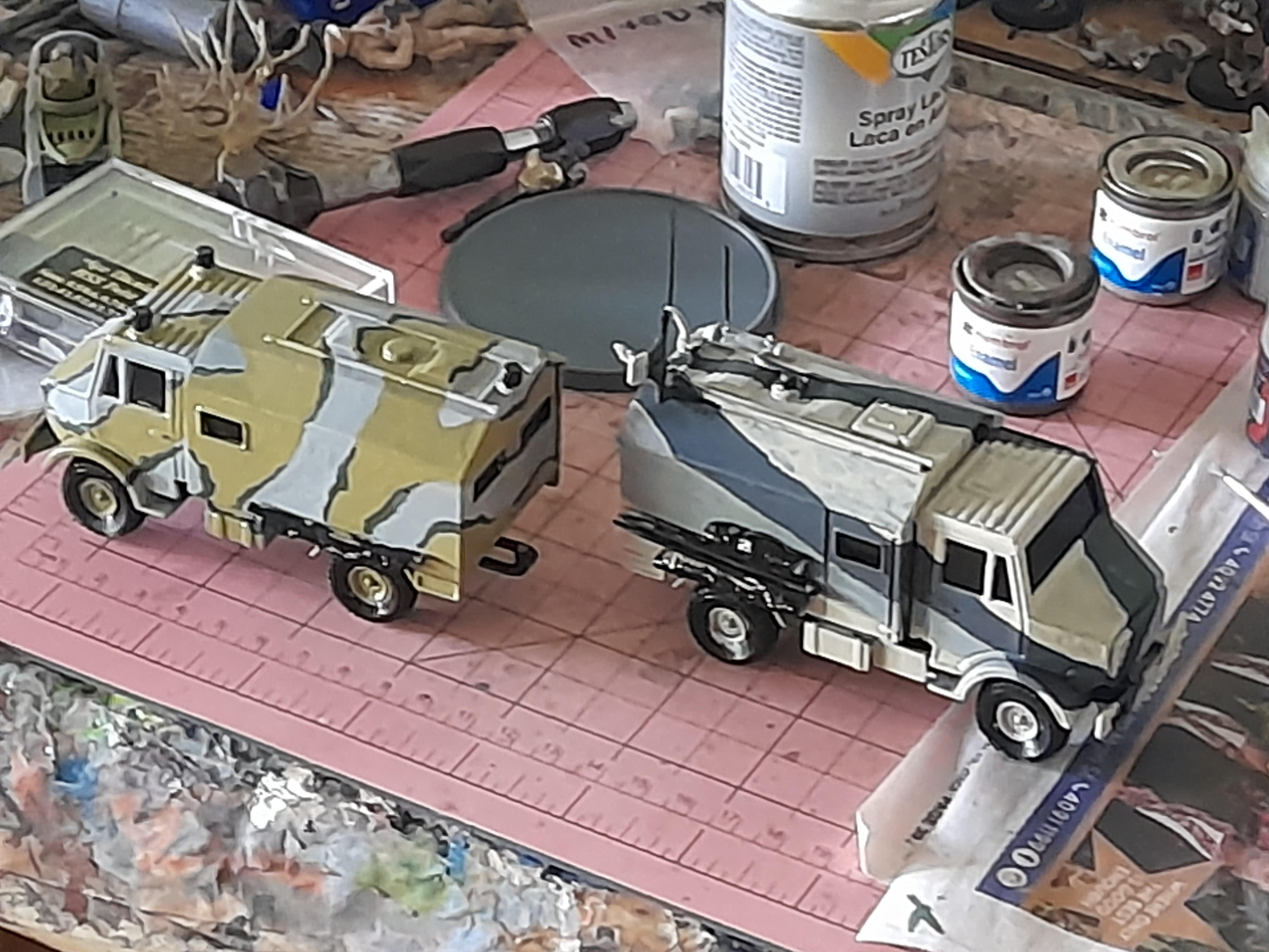Ambulance, Commmunications, Conversion, Imperial Guard, Signals Truck, Toy, Truck, Unimog, Vox Truck, Work In Progress