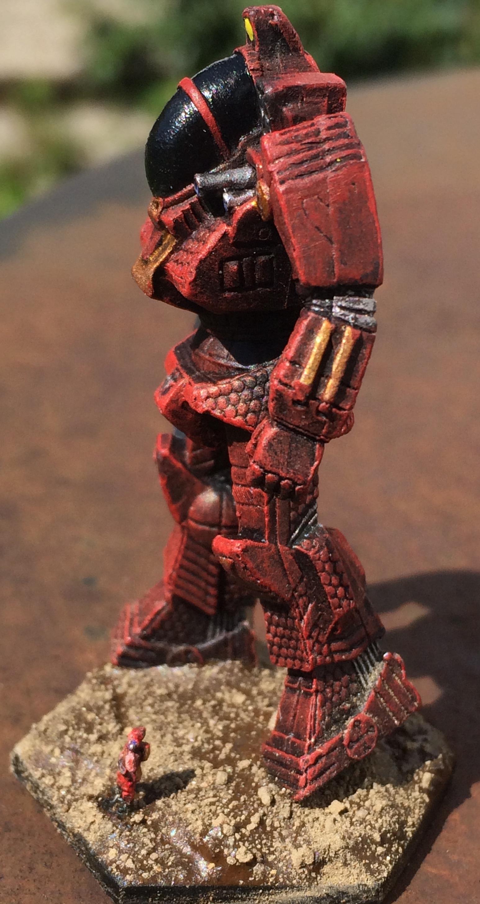 Battletech, Clan, Draconis, Kurita, Mech, Mechwarrior, Scratch, Urbanmech