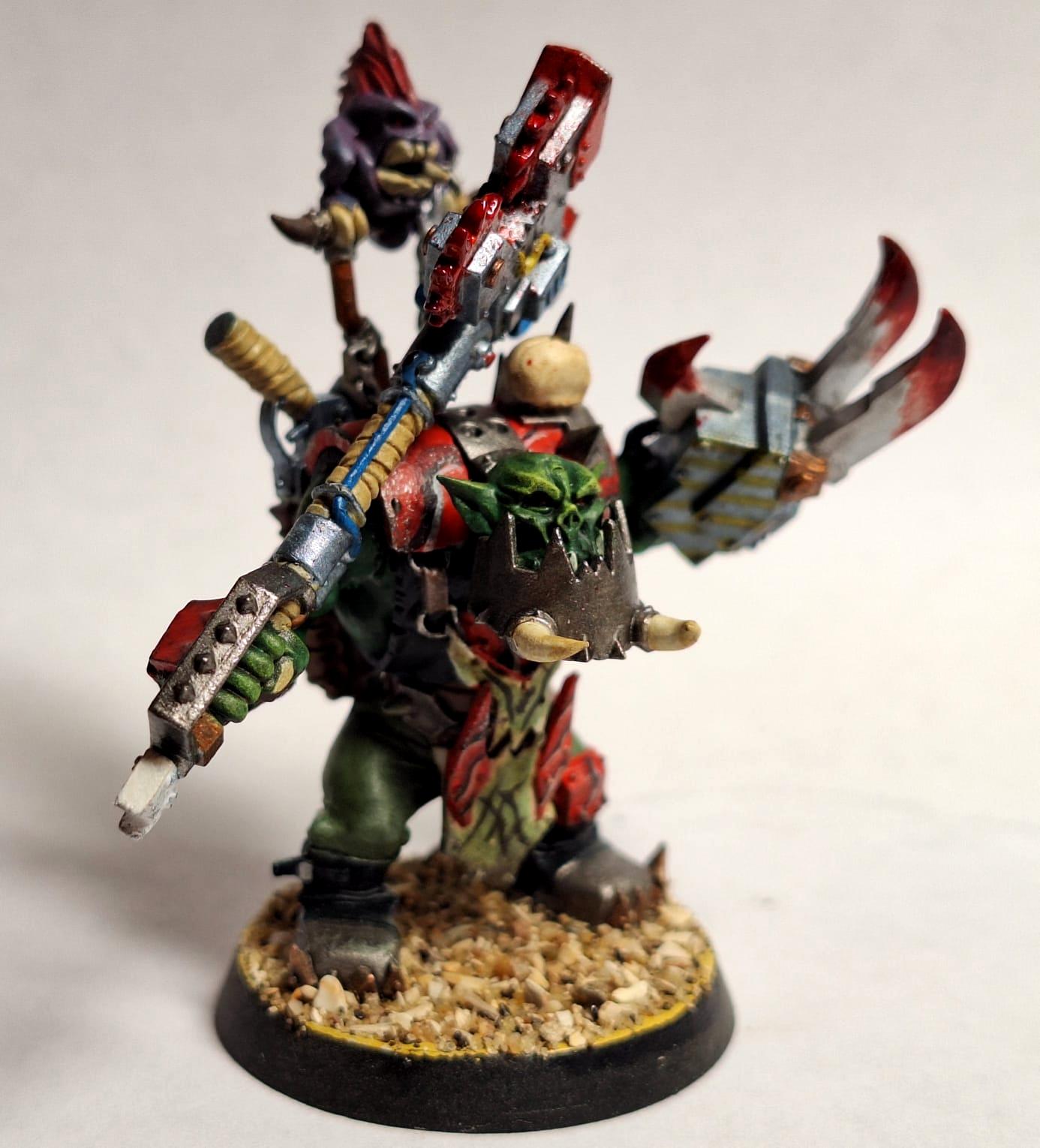 Blood Axe, Boss, Nob, Orks, Warhammer 40,000