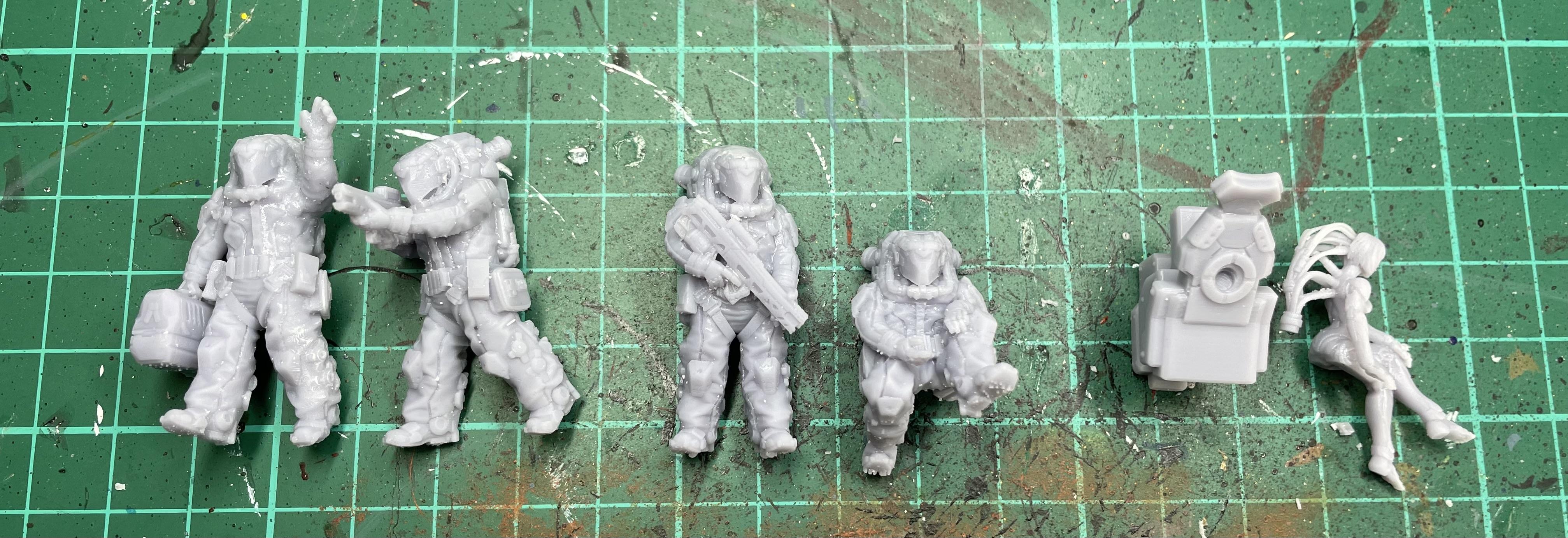 3d Print, Rhino Squad, Unit 9