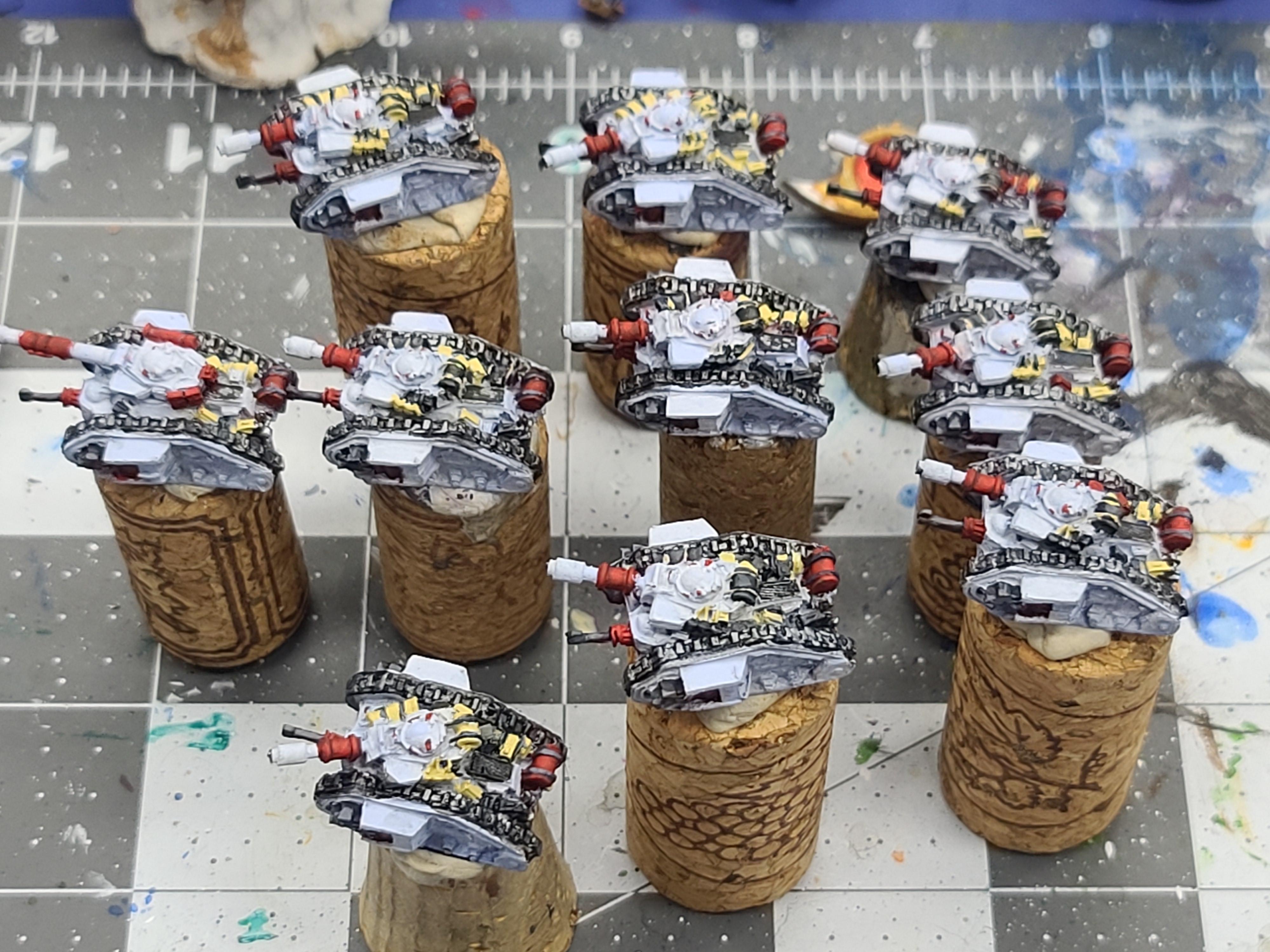 6mm, Epic, Epic:armageddon, Games Workshop, Imperial Guard, Leman Russ Tank, Steel Legion