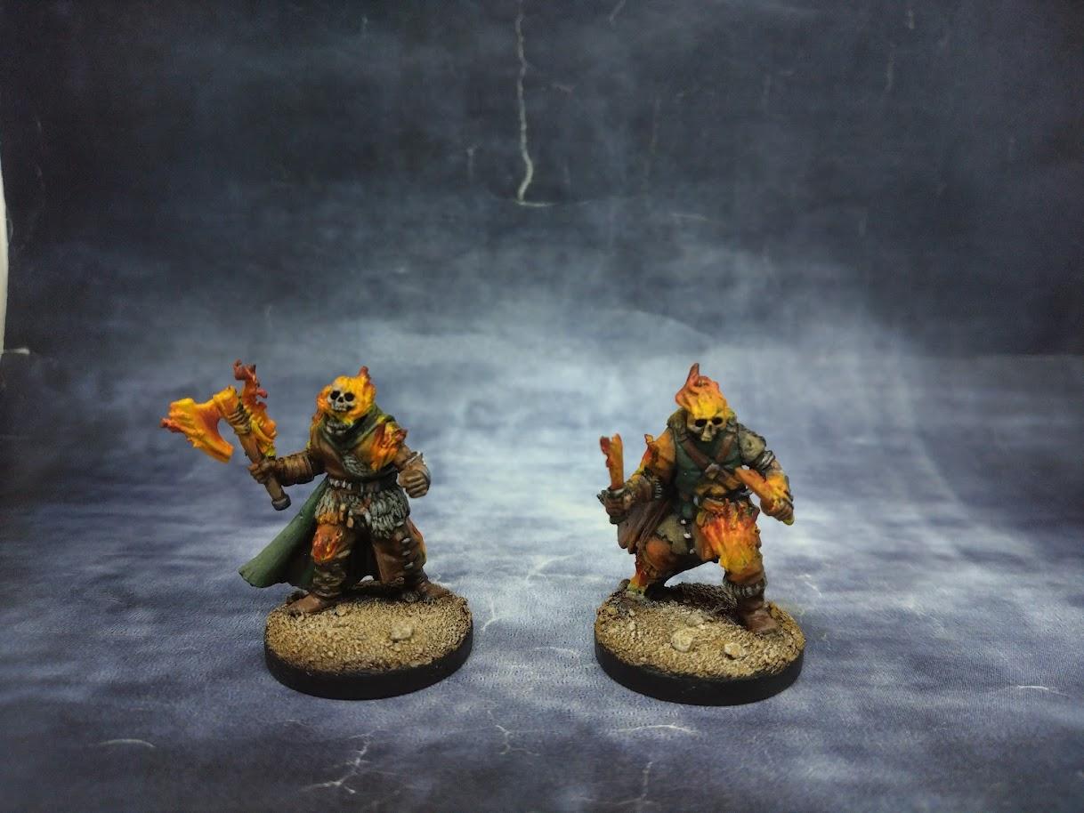 August 2023, Barbarian, Berserkers, Burning Man, Fire, Frostgrave, Northstar, Work In Progress