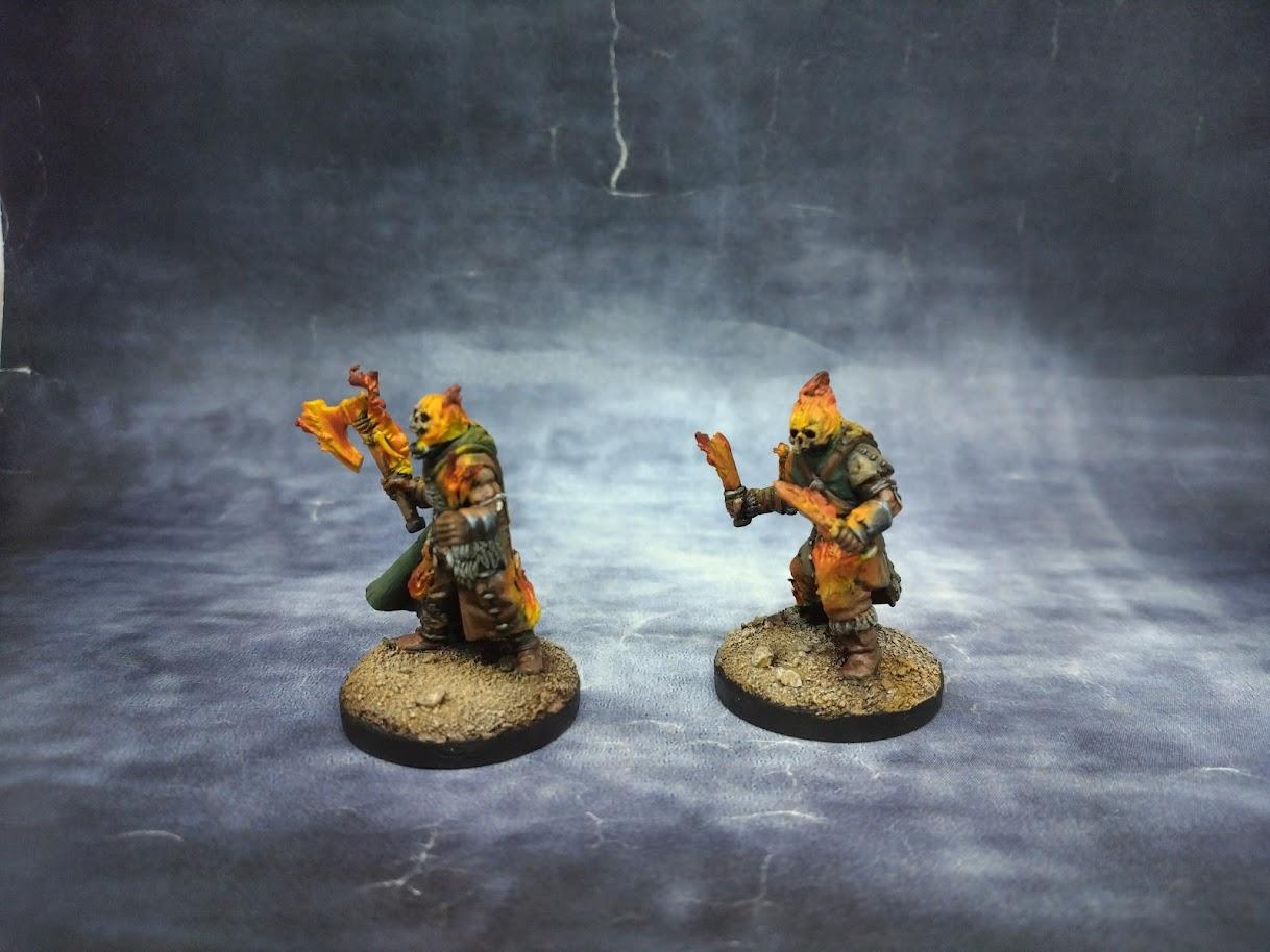 August 2023, Barbarian, Berserkers, Burning Man, Fire, Frostgrave, Northstar, Work In Progress