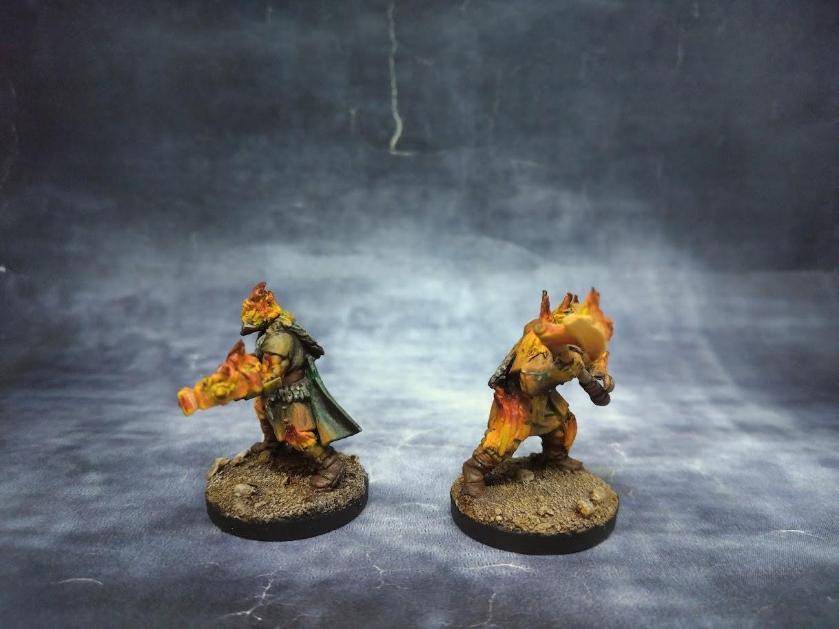 August 2023, Barbarian, Berserkers, Burning Man, Fire, Frostgrave, Northstar, Work In Progress