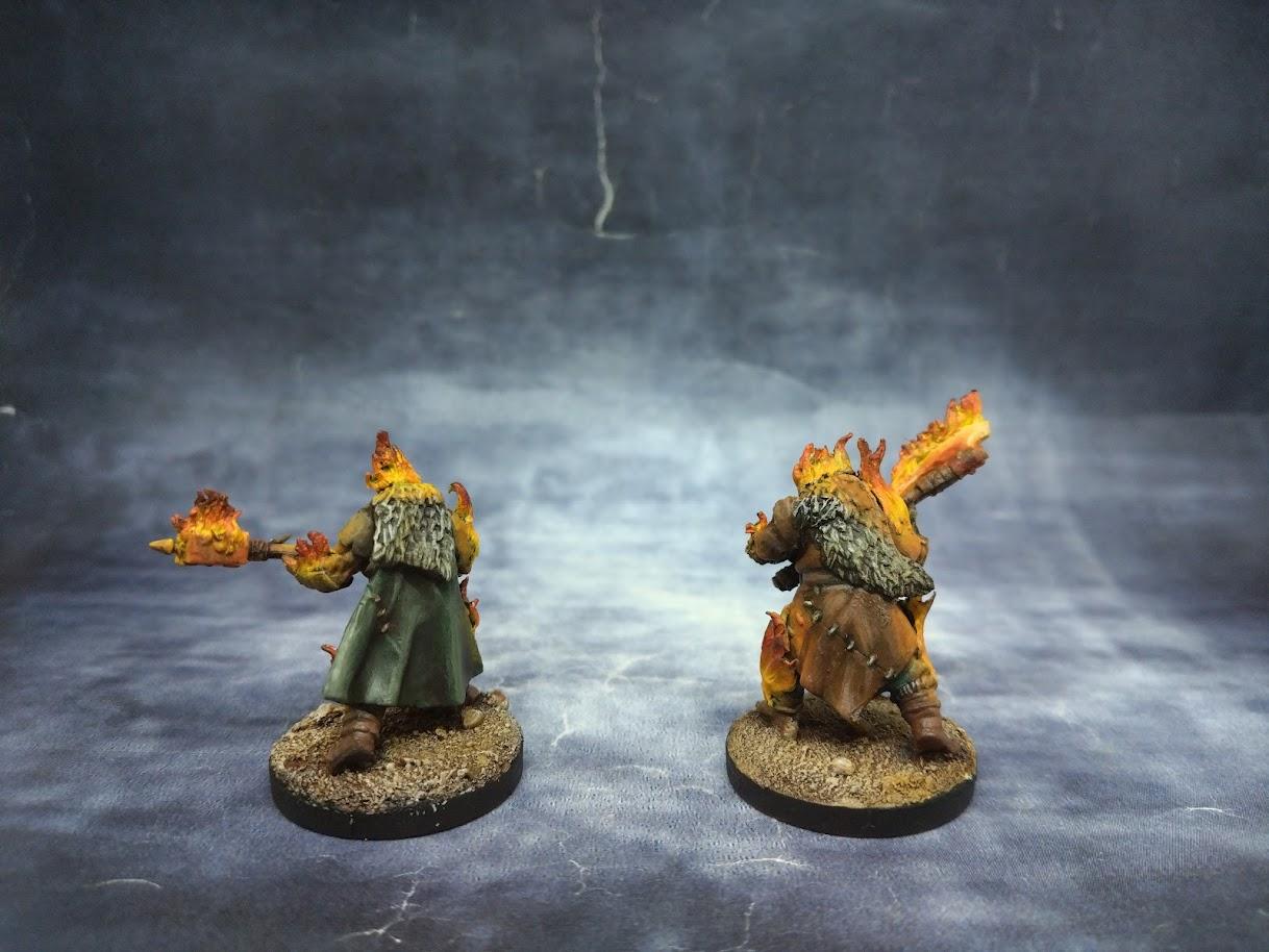 August 2023, Barbarian, Berserkers, Burning Man, Fire, Frostgrave, Northstar, Work In Progress