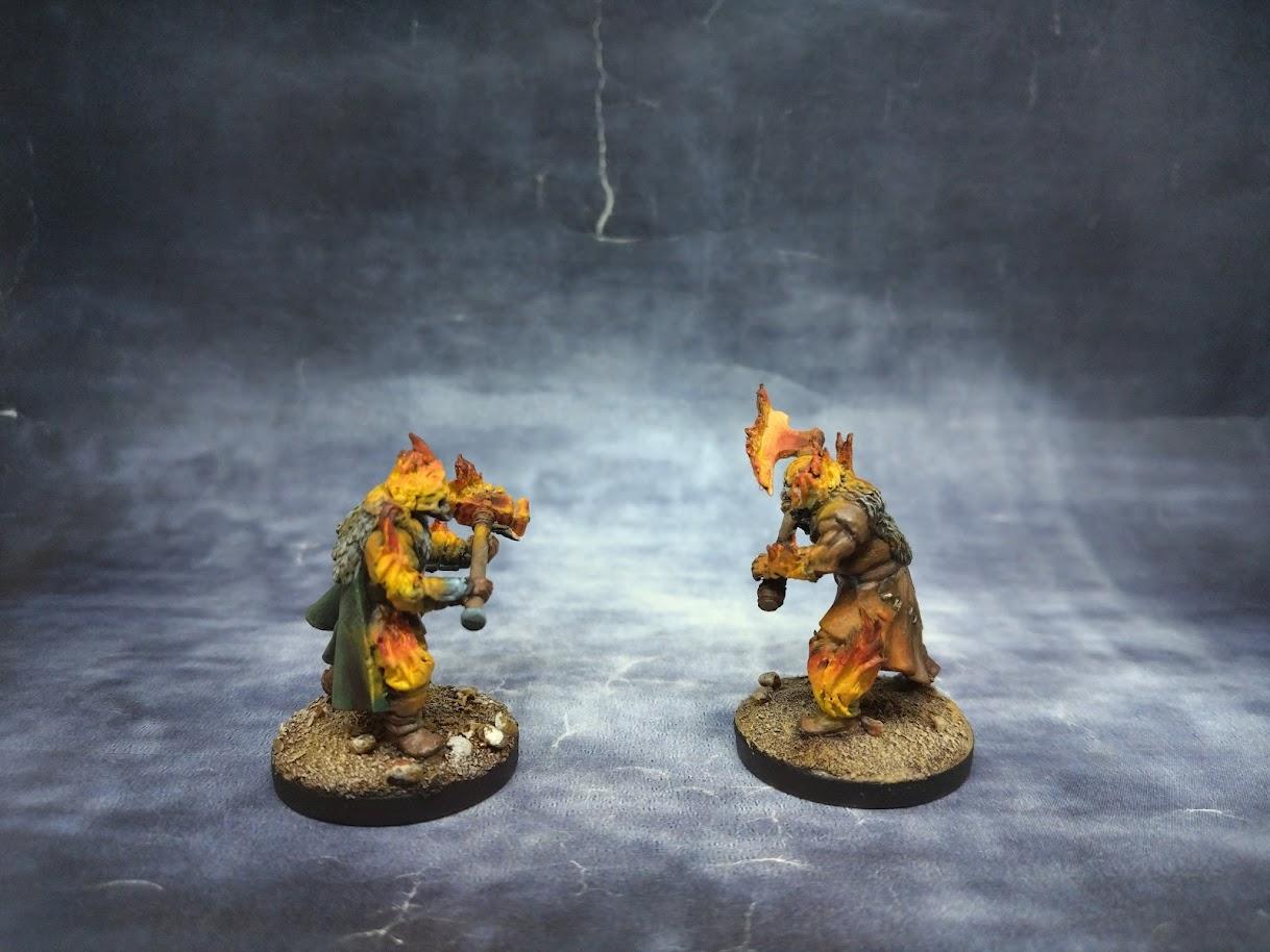 August 2023, Barbarian, Berserkers, Burning Man, Fire, Frostgrave, Northstar, Work In Progress