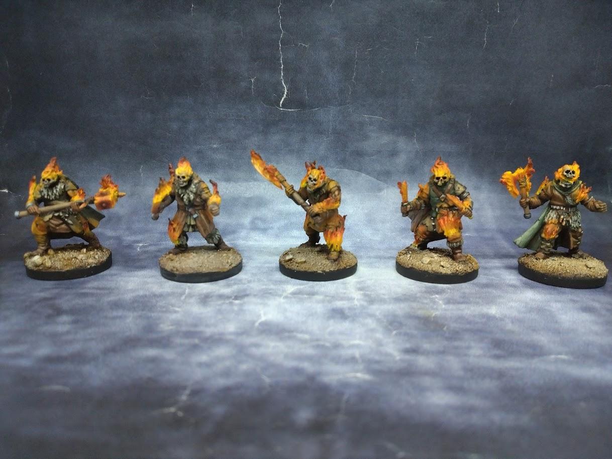 August 2023, Barbarian, Berserkers, Burning Man, Fire, Frostgrave, Northstar, Work In Progress