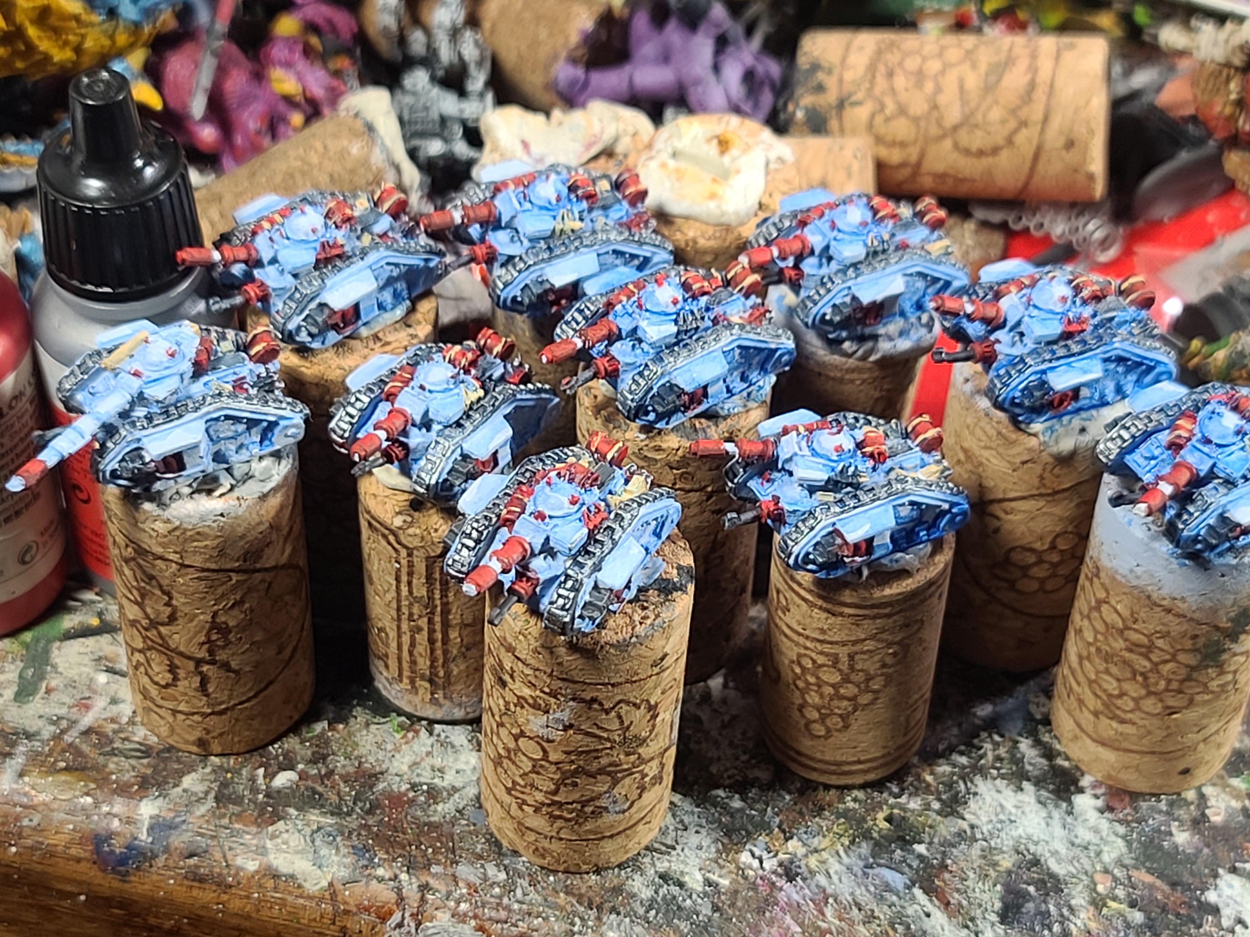 6mm, Epic, Games Workshop, Leman Russ, Tank Company, Warhammer Fantasy