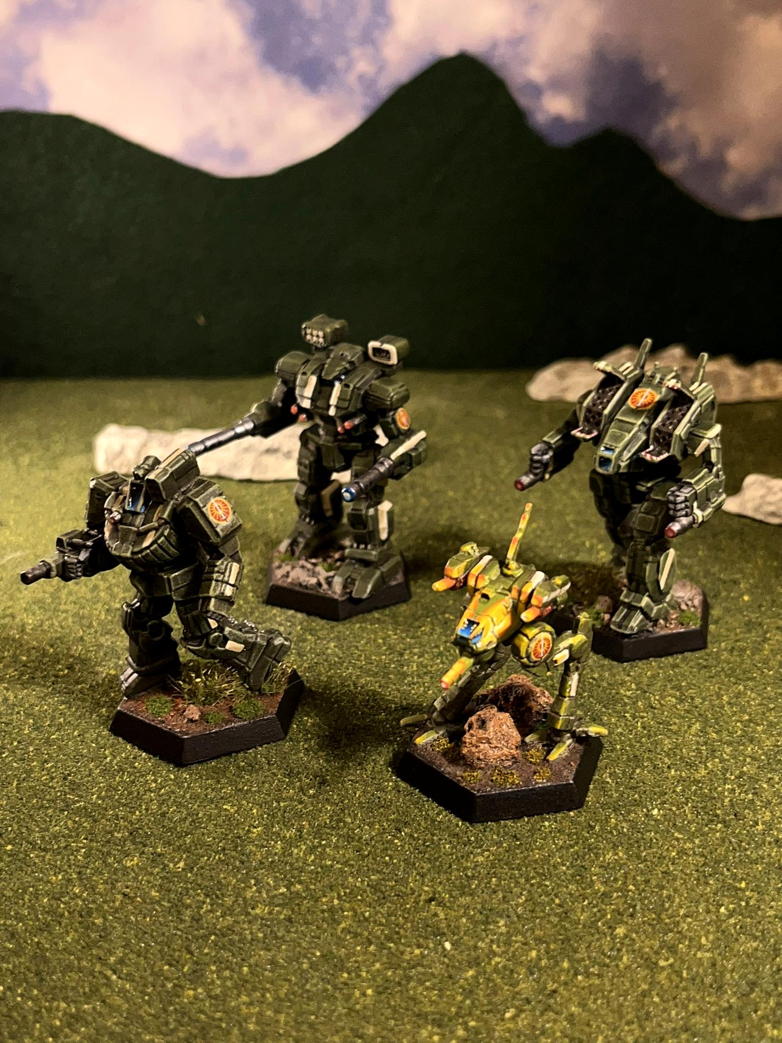 Battlemech, Battletech - Davion Lance 2 - Gallery - DakkaDakka