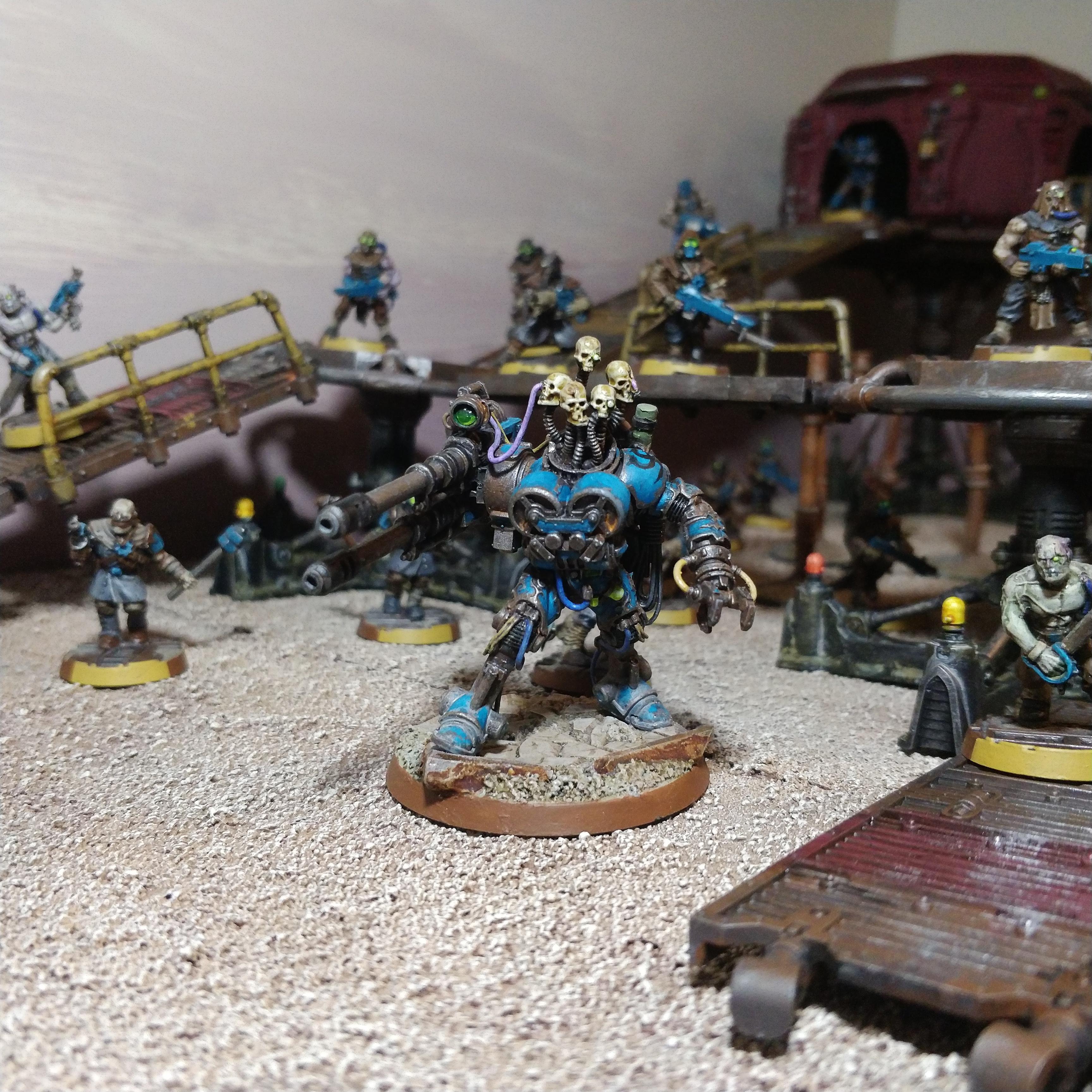 Ash Wastes, Autocannon, Hydra, Inq28, Inquisimunda, N17, Necromunda, Robot, Servitors