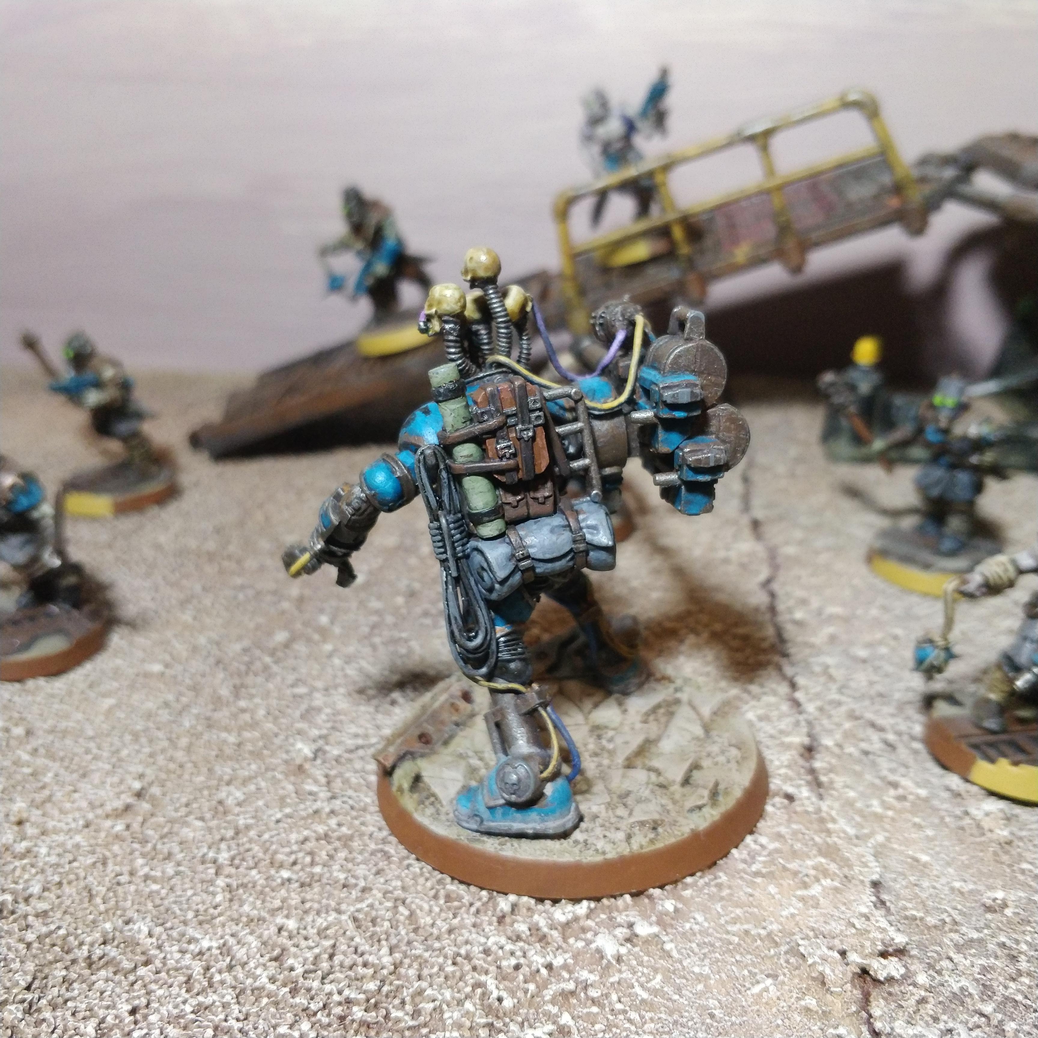 Ash Wastes, Autocannon, Hydra, Inq28, Inquisimunda, N17, Necromunda, Robot, Servitors