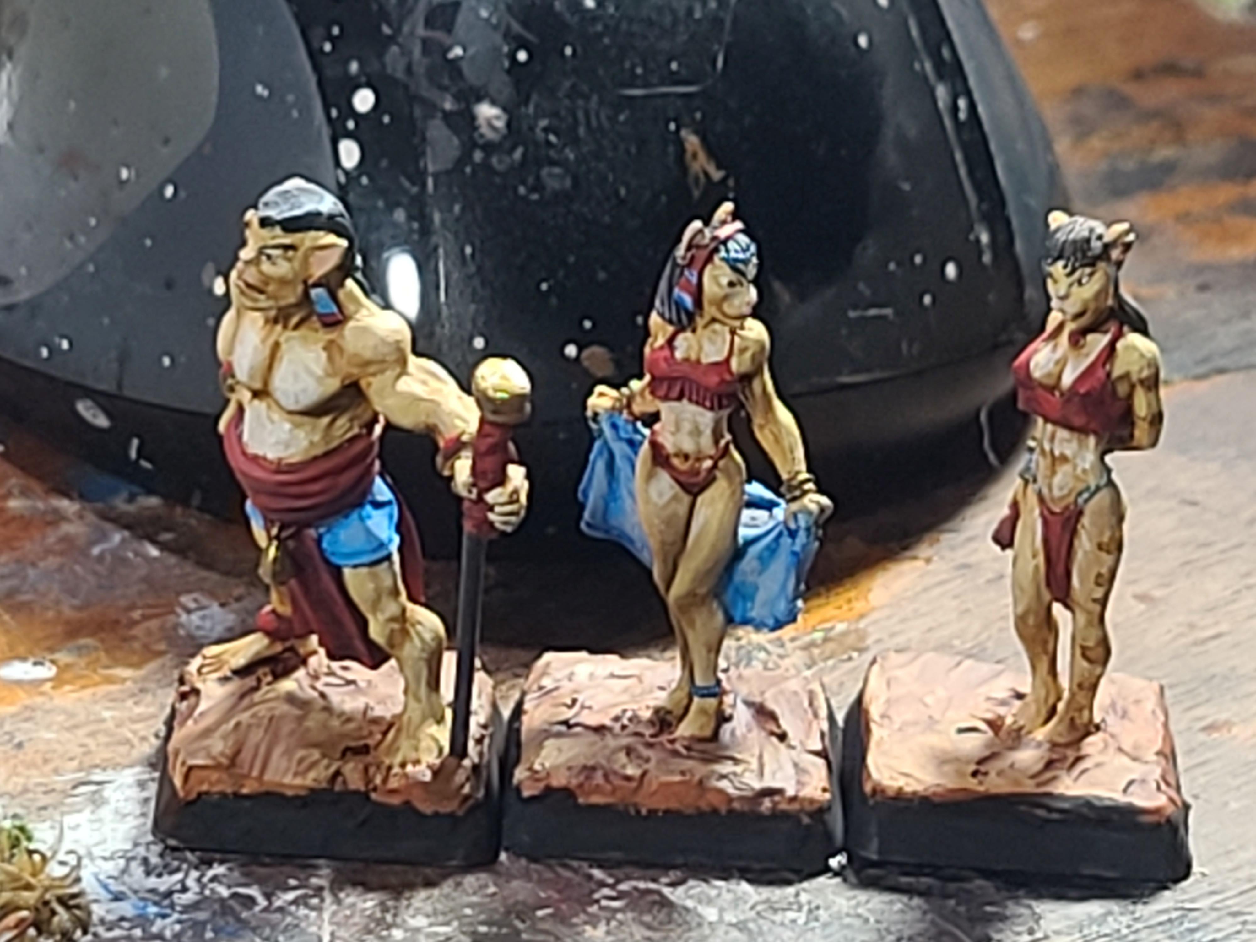 Ballista Crew, Basti, Camp Followers, Crocodile Games, Wargods Of Aegyptus