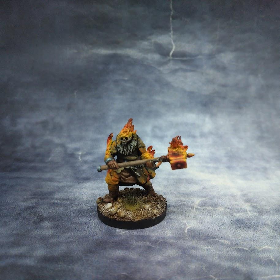 August 2023, Barbarian, Berserkers, Burning Man, Fire, Frostgrave, Northstar, Work In Progress
