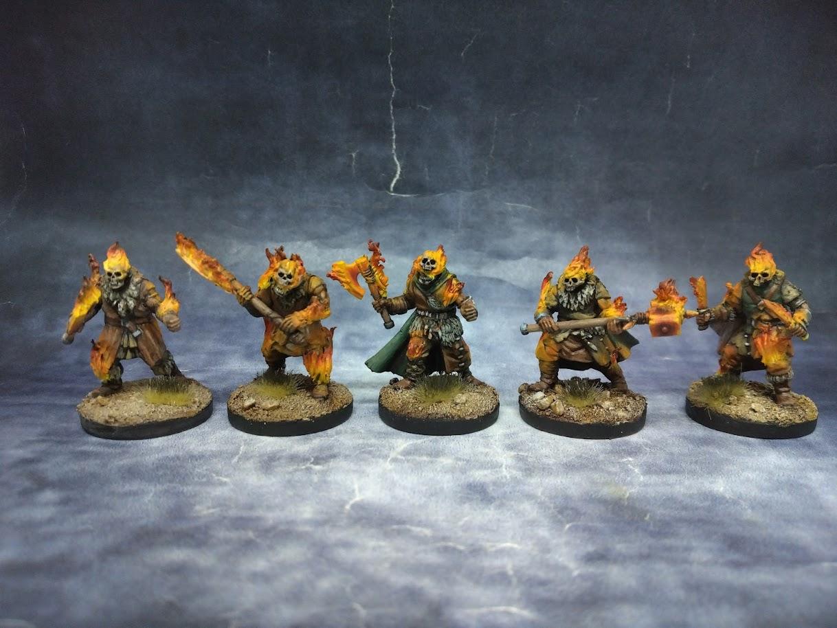 August 2023, Barbarian, Berserkers, Burning Man, Fire, Frostgrave, Northstar, Work In Progress