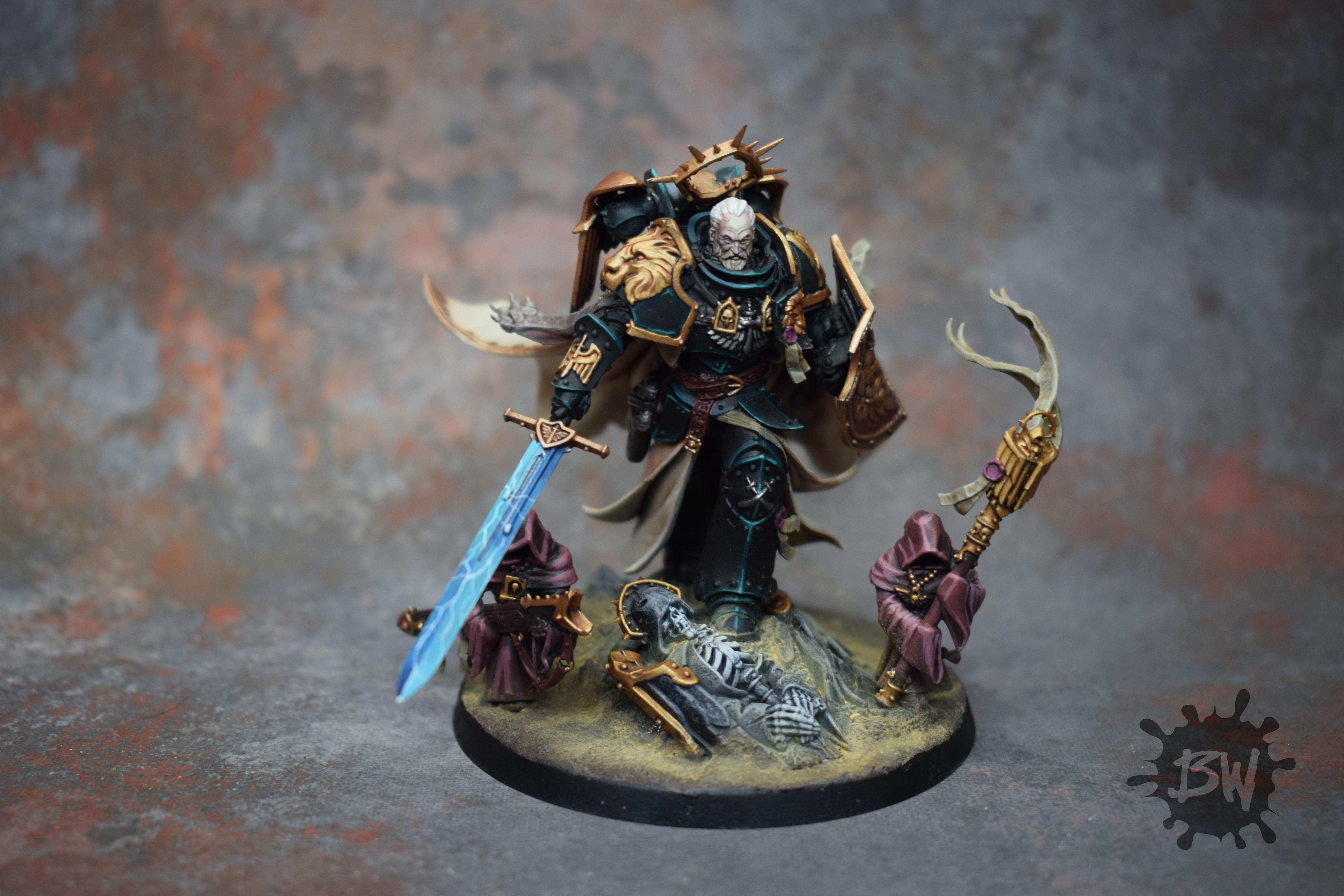 30k, Bw, Games Workshop, Lion El'jonson, Warhammer 40,000, Warhammer Fantasy