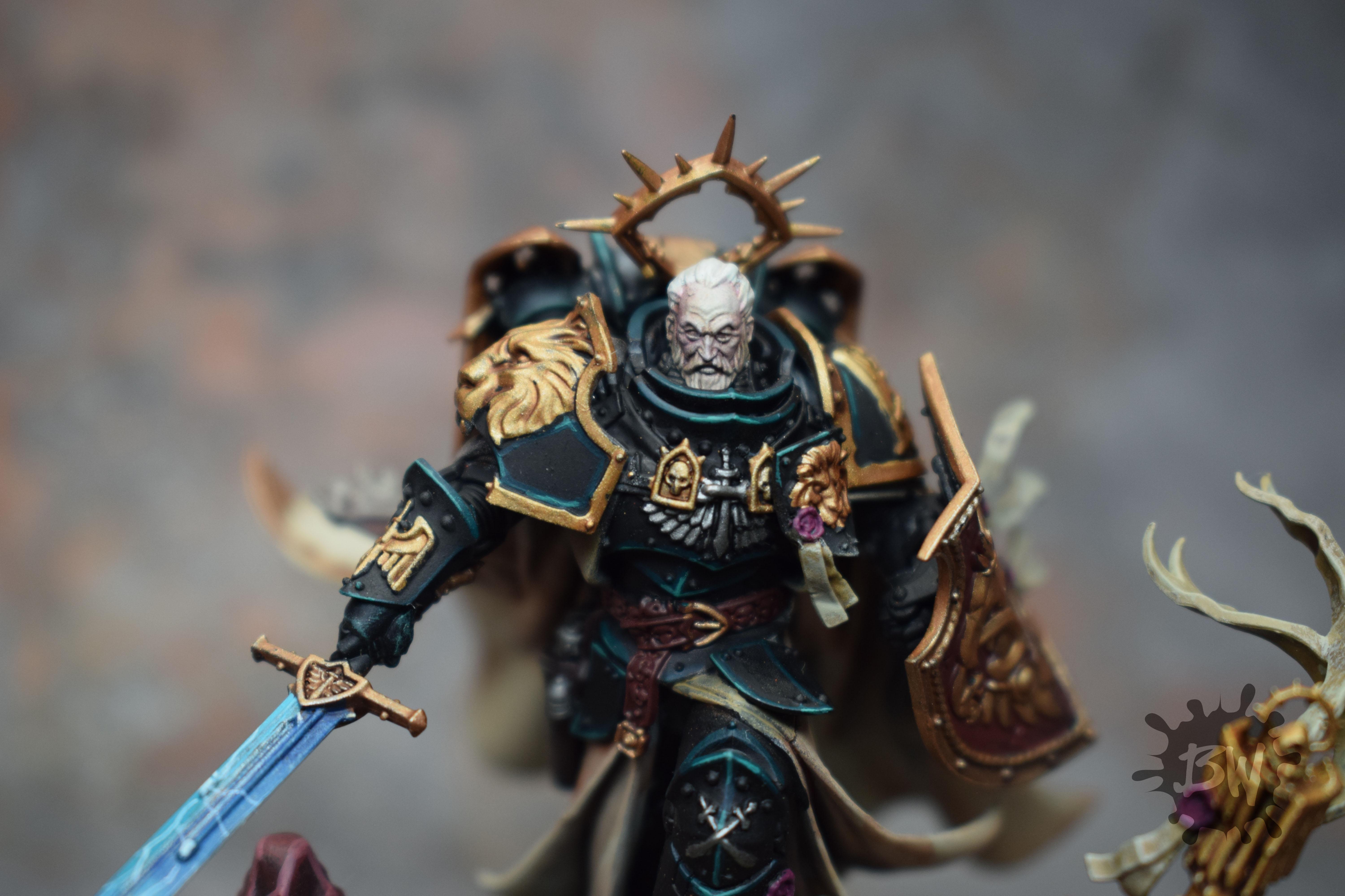 30k, Bw, Games Workshop, Lion El'jonson, Warhammer 40,000, Warhammer Fantasy