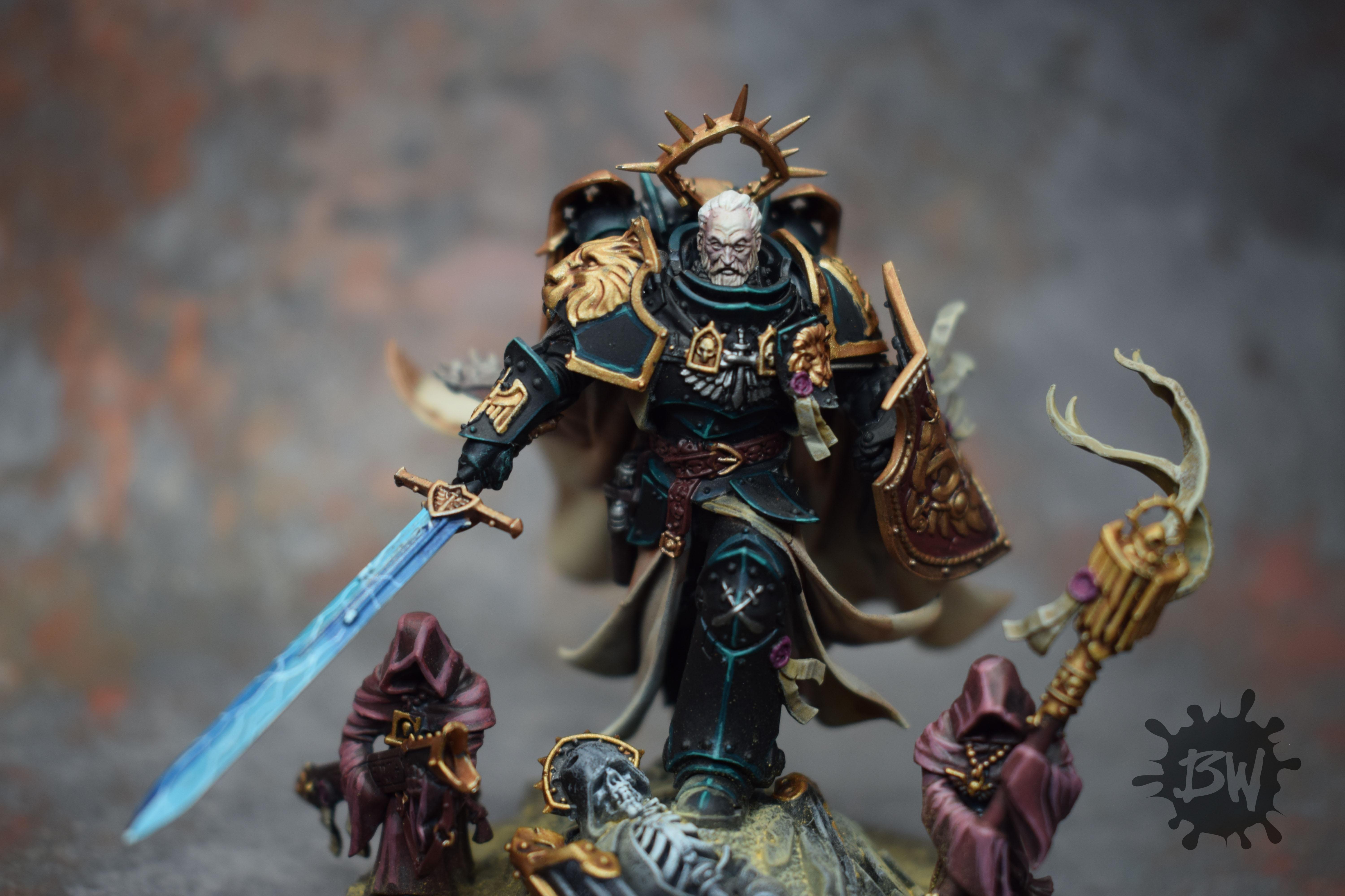 30k, Bw, Games Workshop, Lion El'jonson, Warhammer 40,000, Warhammer Fantasy