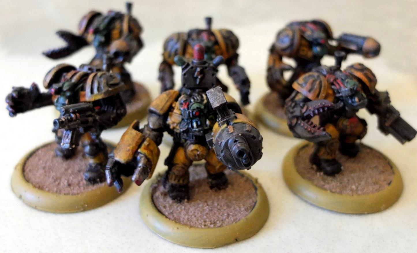 2nd Edition, Bad Moons, Conversion, Mega Armor, Nazdreg, Oldhammer, Orks, Outcast Retinue