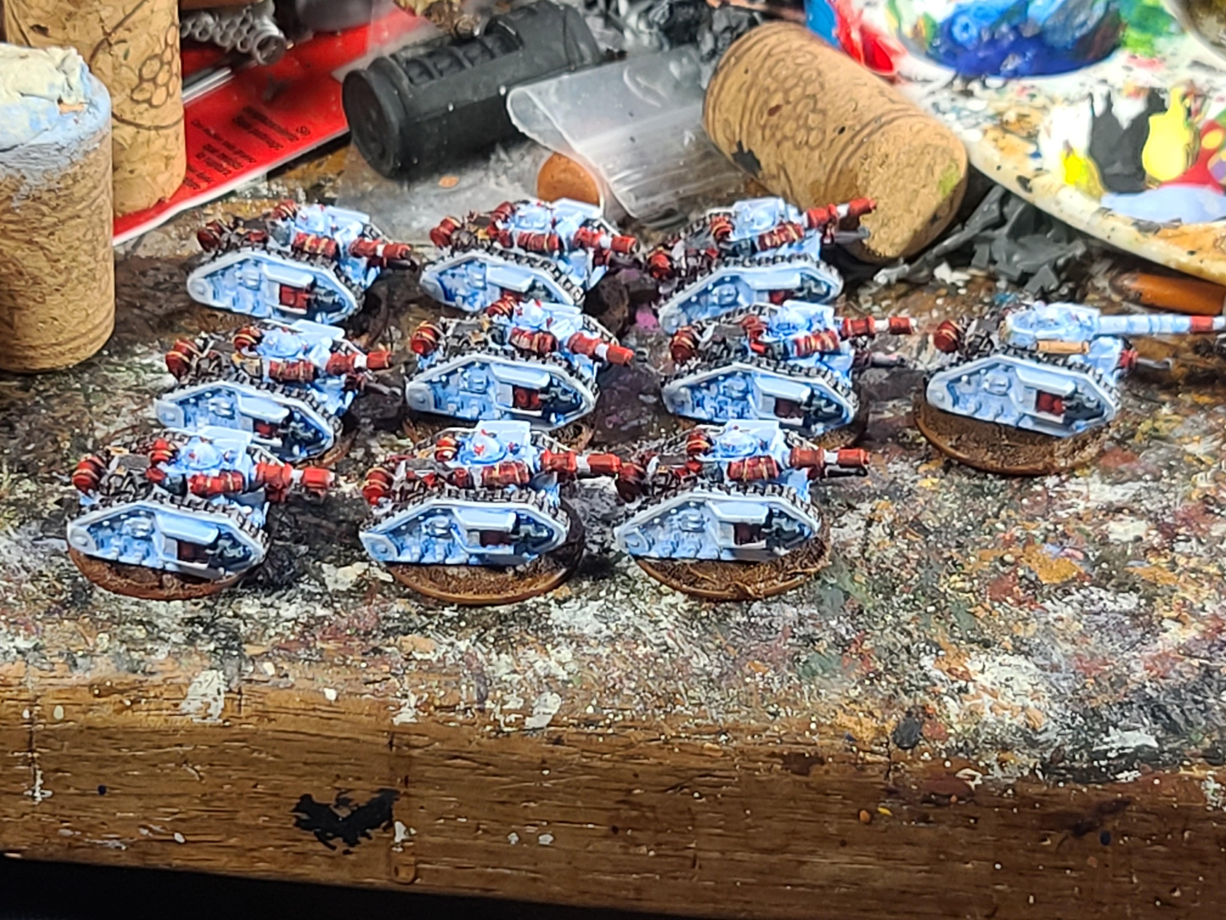 6mm, Epic, Games Workshop, Leman Russ, Steel Legion, Tank Company, Warhammer 40,000