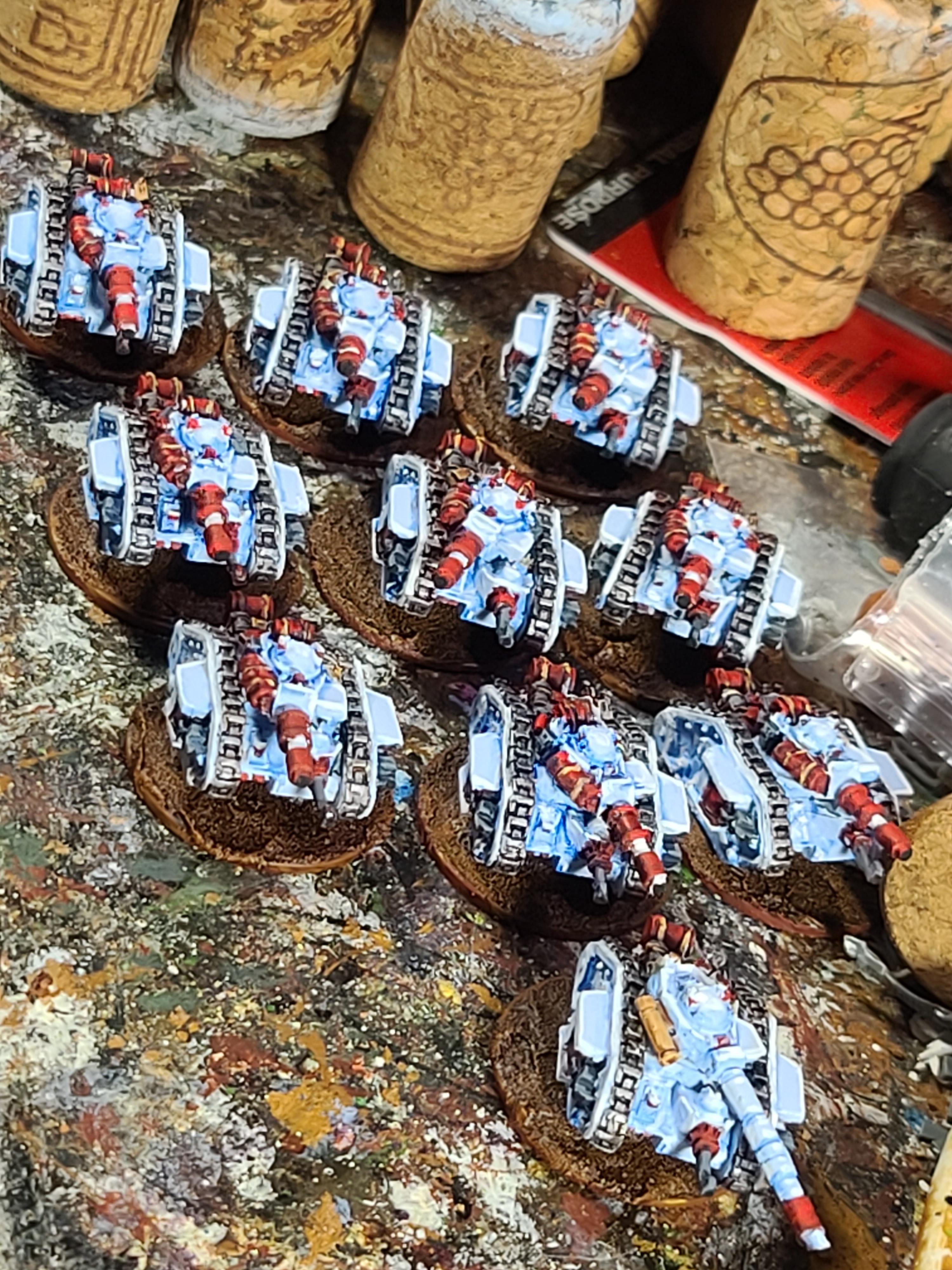 6mm, Epic, Games Workshop, Leman Russ, Steel Legion, Tank Company, Warhammer 40,000