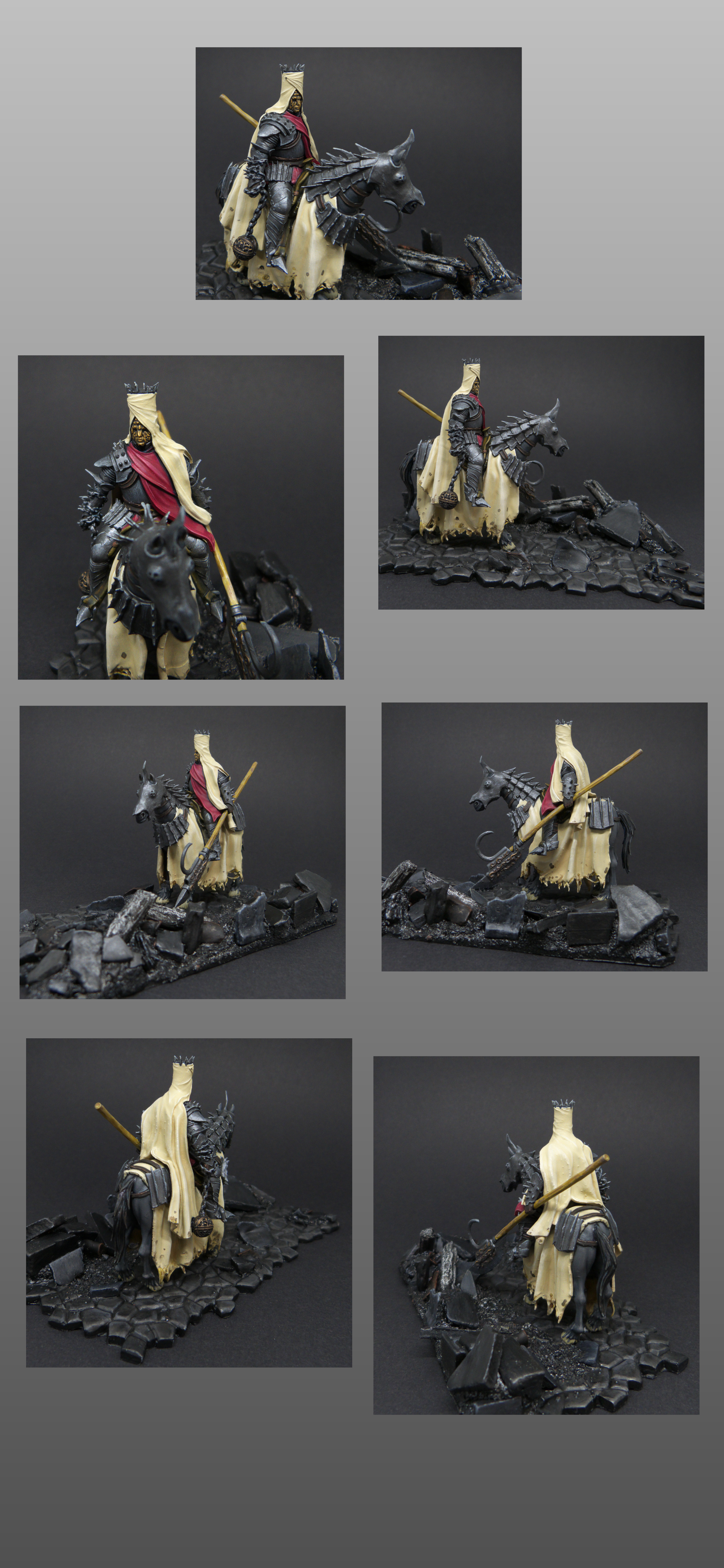 3d Printed, Bestiarum, Inquisiton, Penitent, Zealots