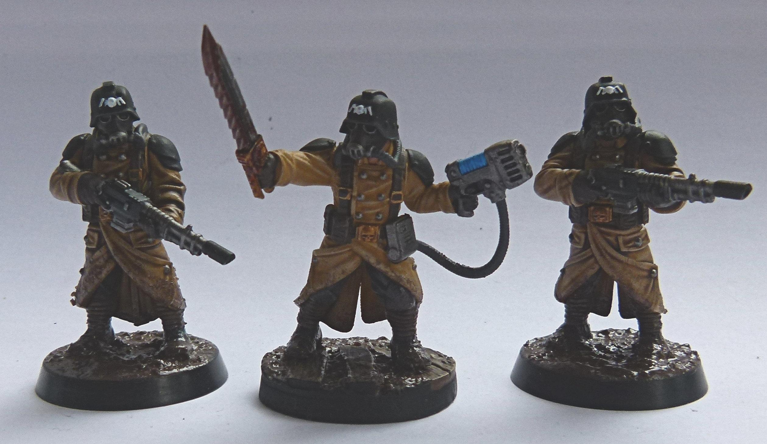 Grimguard Officer and Bodyguards