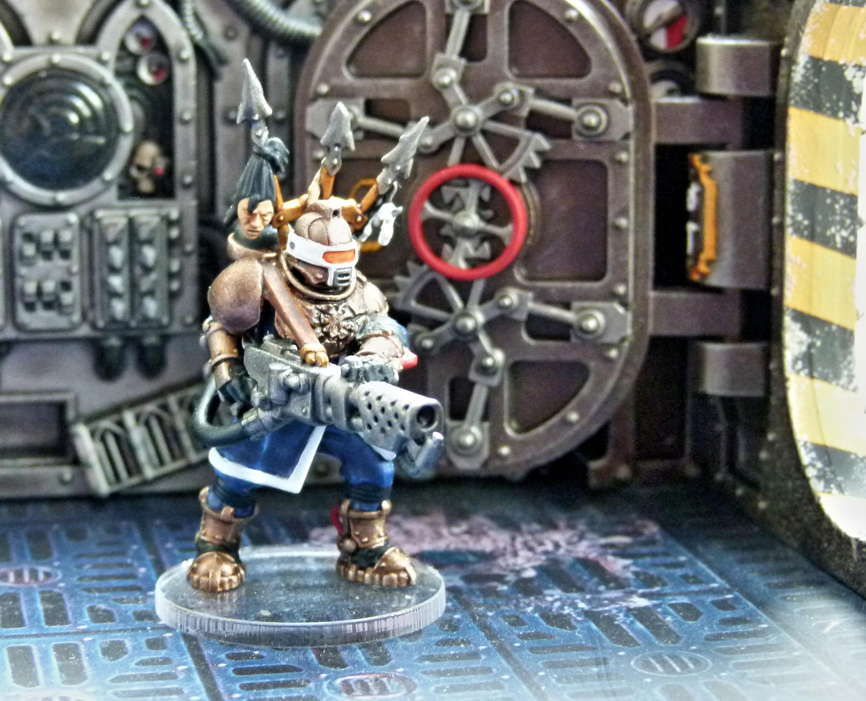 Chaos Navy Armsman with Flamer