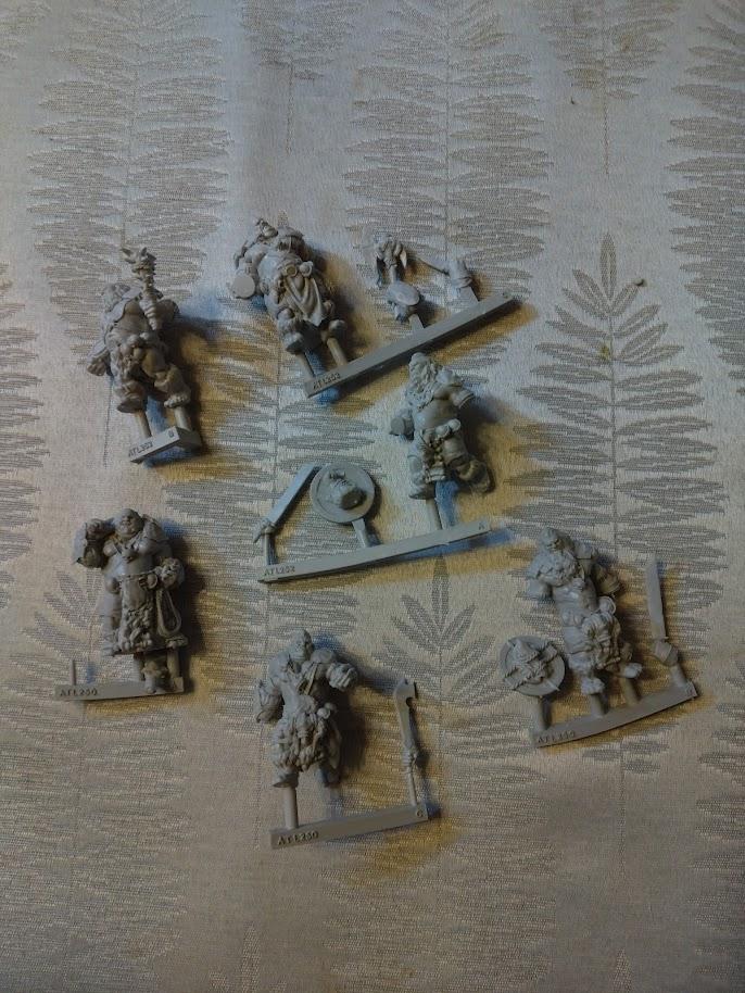 Atlantis Miniatures, Ogres, Resin, September 2023, Work In Progress