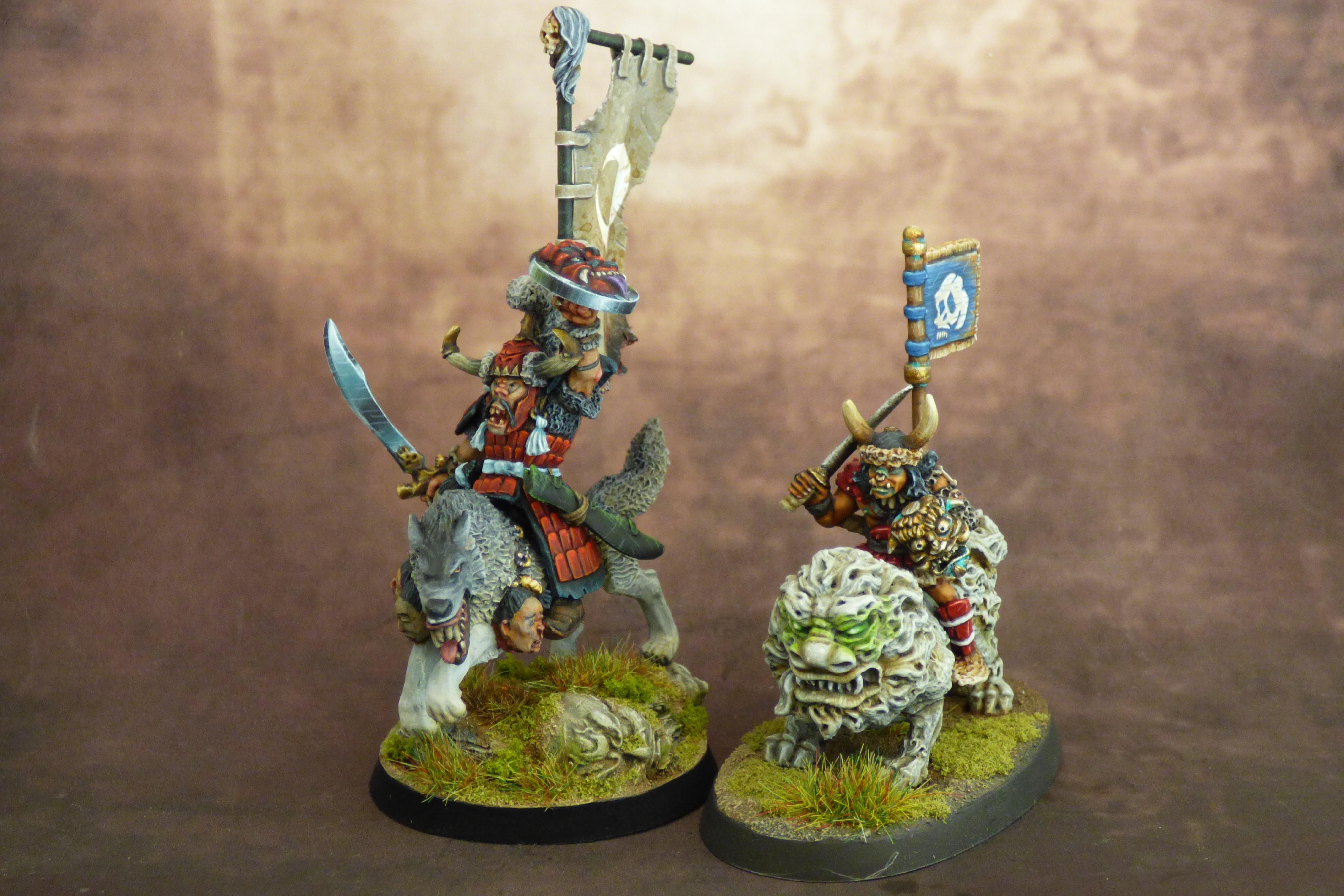 Ghazak Khan, Hobgoblin, Oglah Khan, Wolfrider