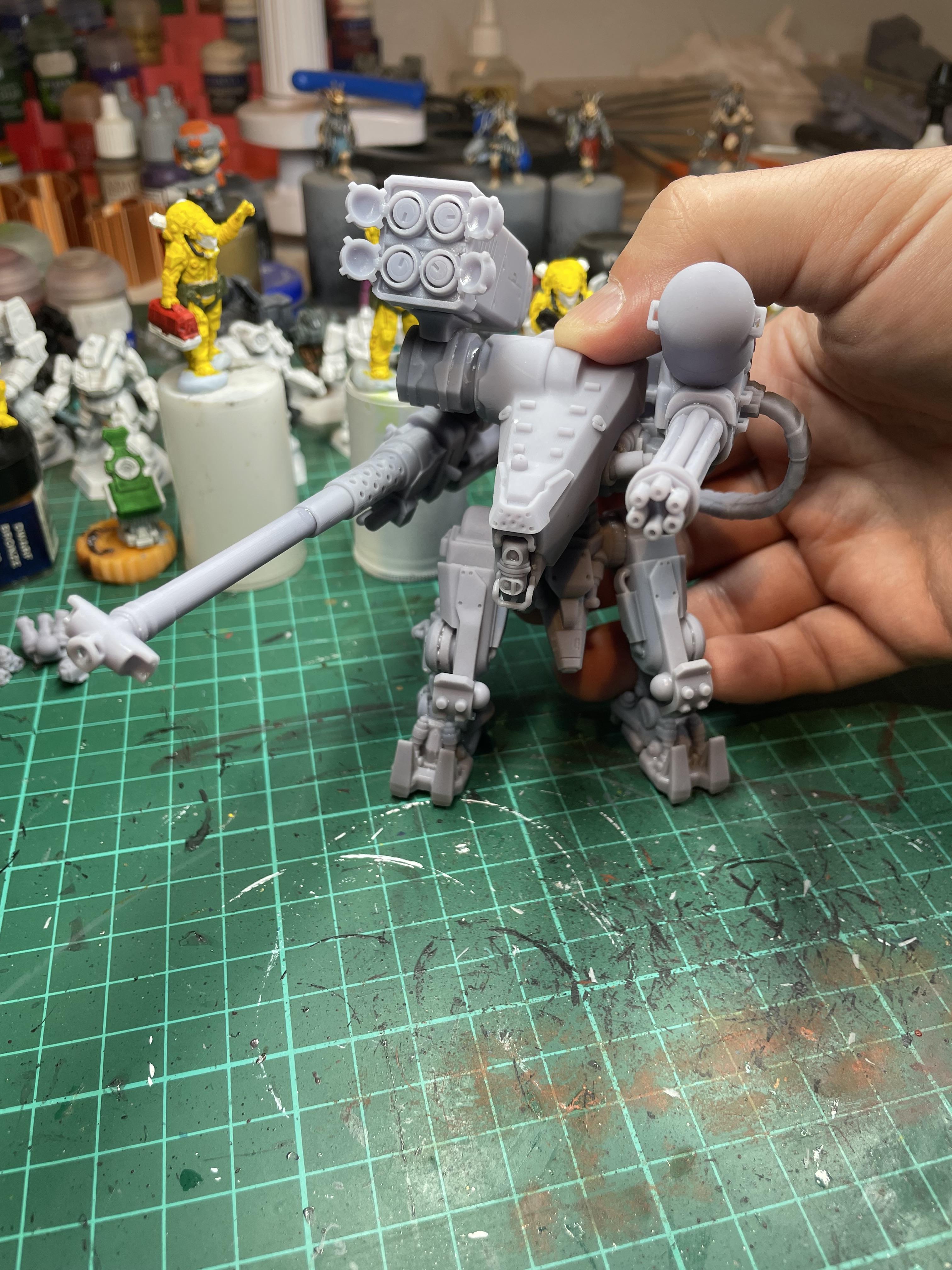3d Printing, Adamant Arsenal, Modular Mechs