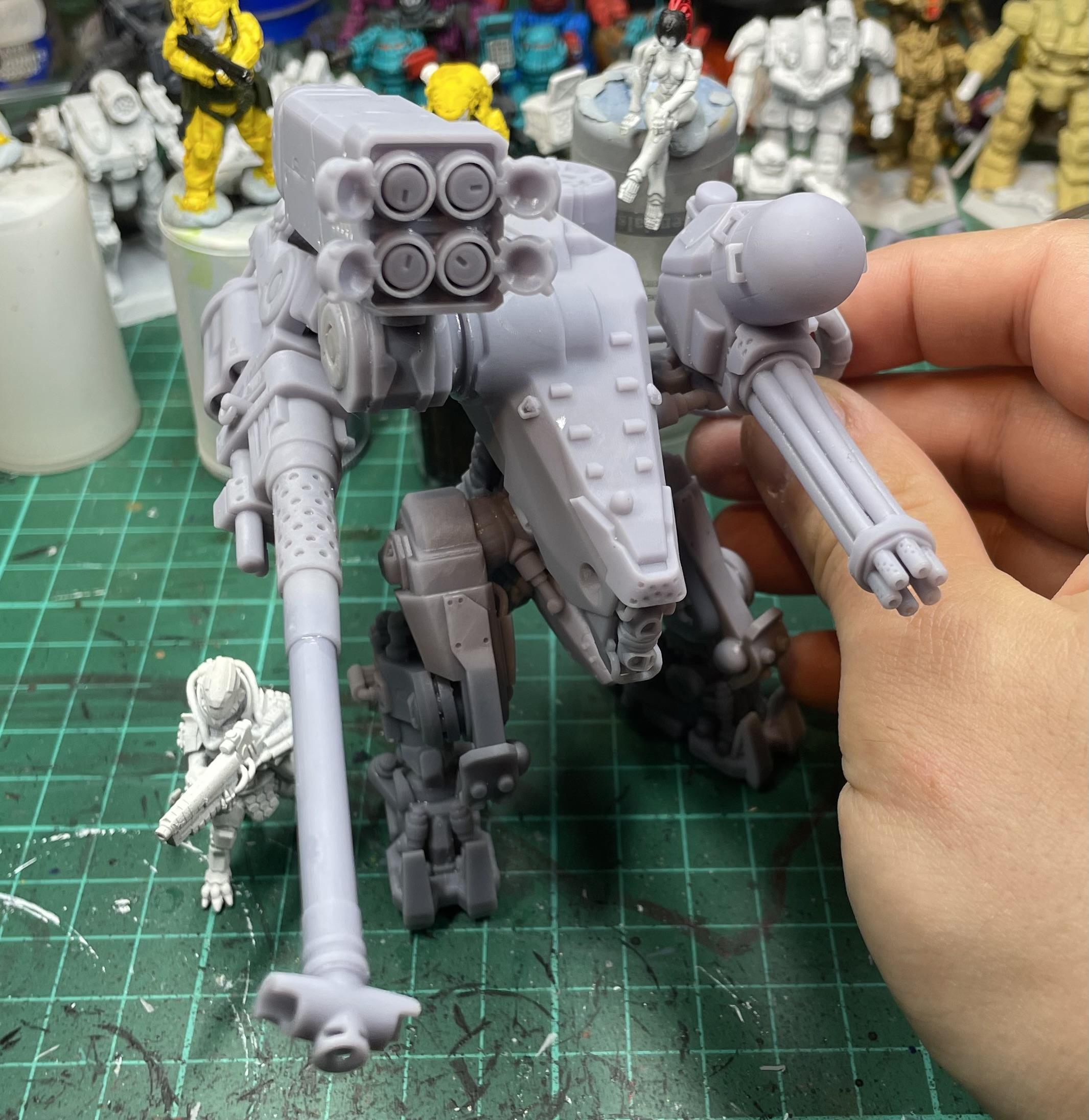 3d Printing, Adamant Arsenal, Modular Mechs