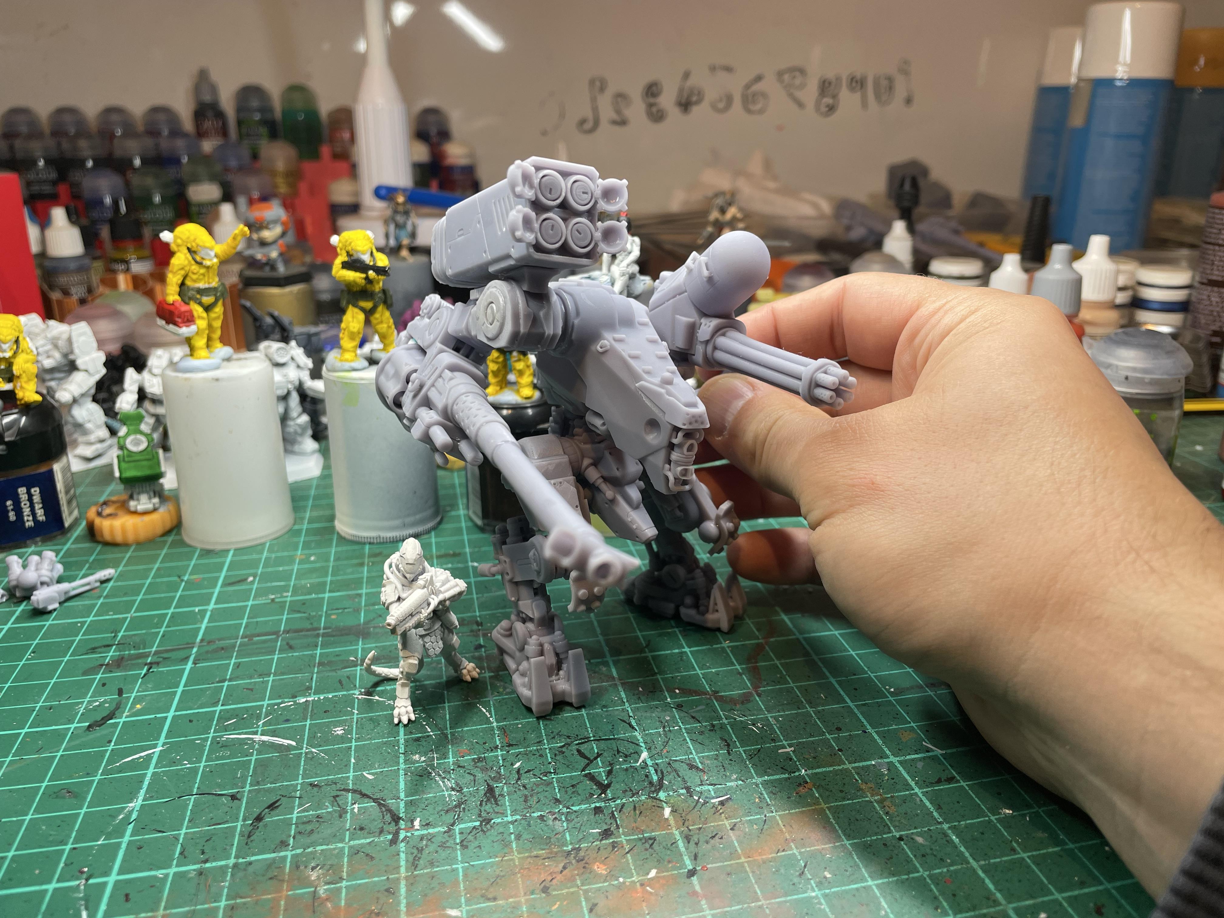 3d Printing, Adamant Arsenal, Modular Mechs
