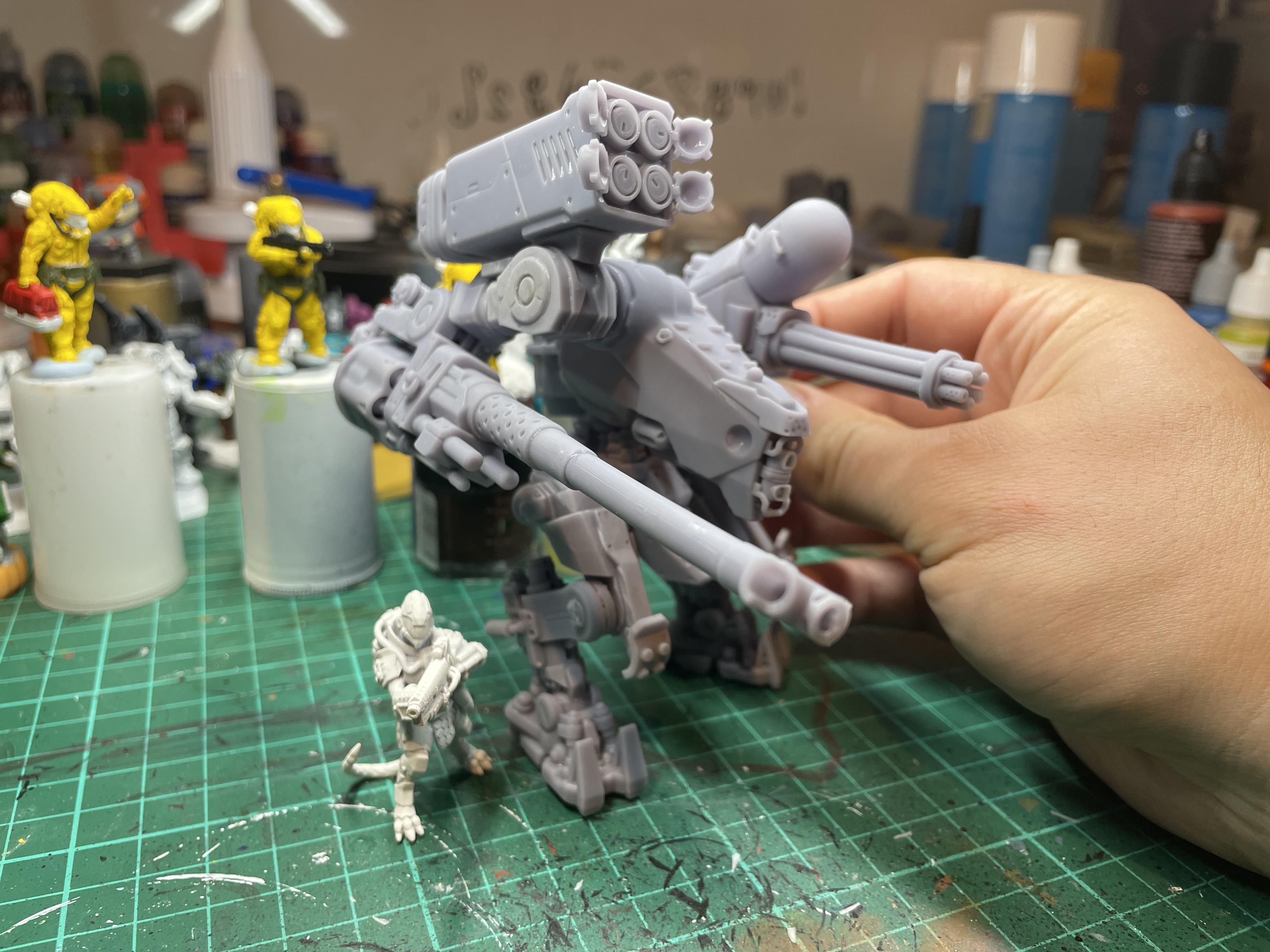 3d Printing, Adamant Arsenal, Modular Mechs