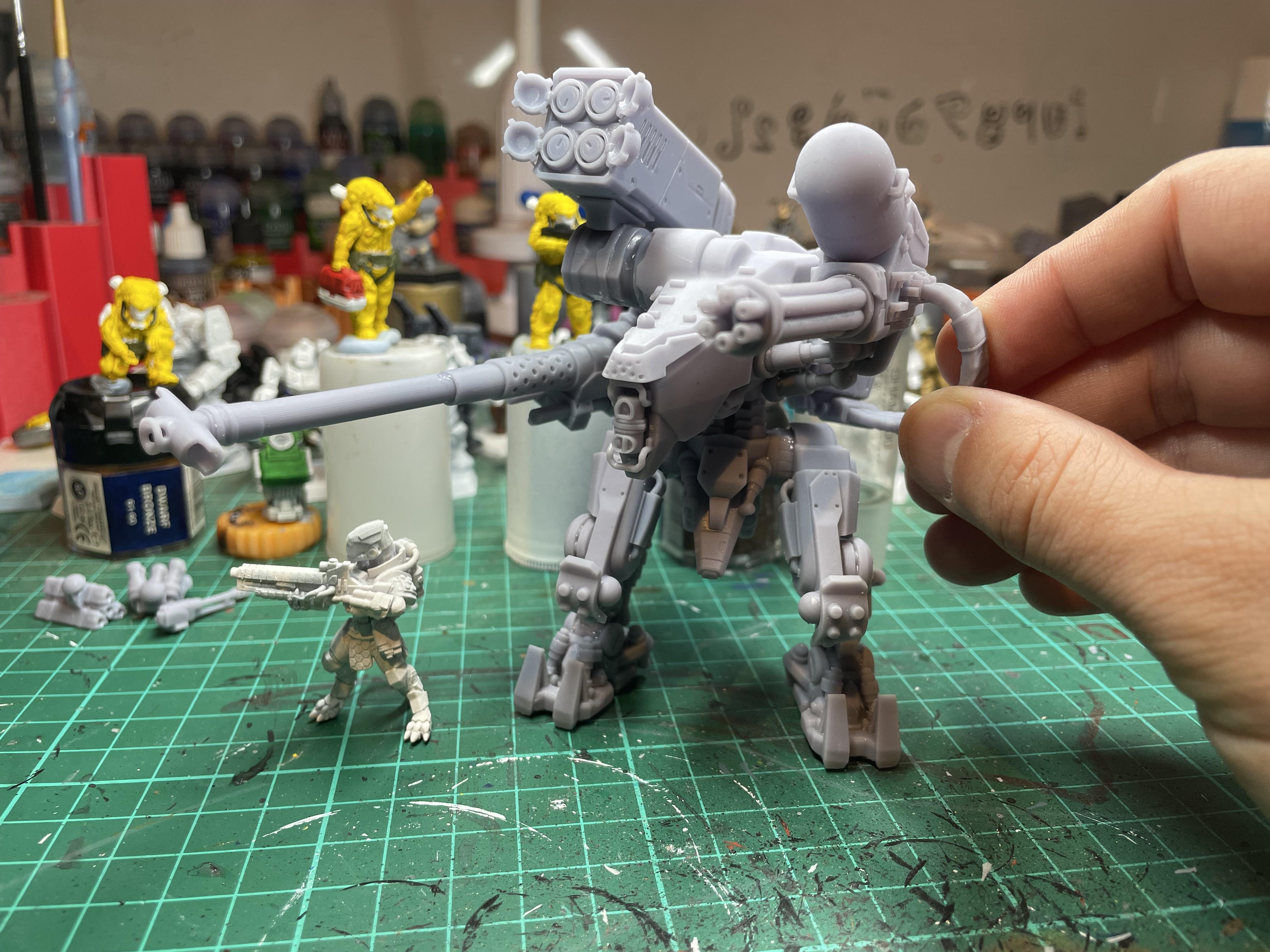 3d Printing, Adamant Arsenal, Modular Mechs