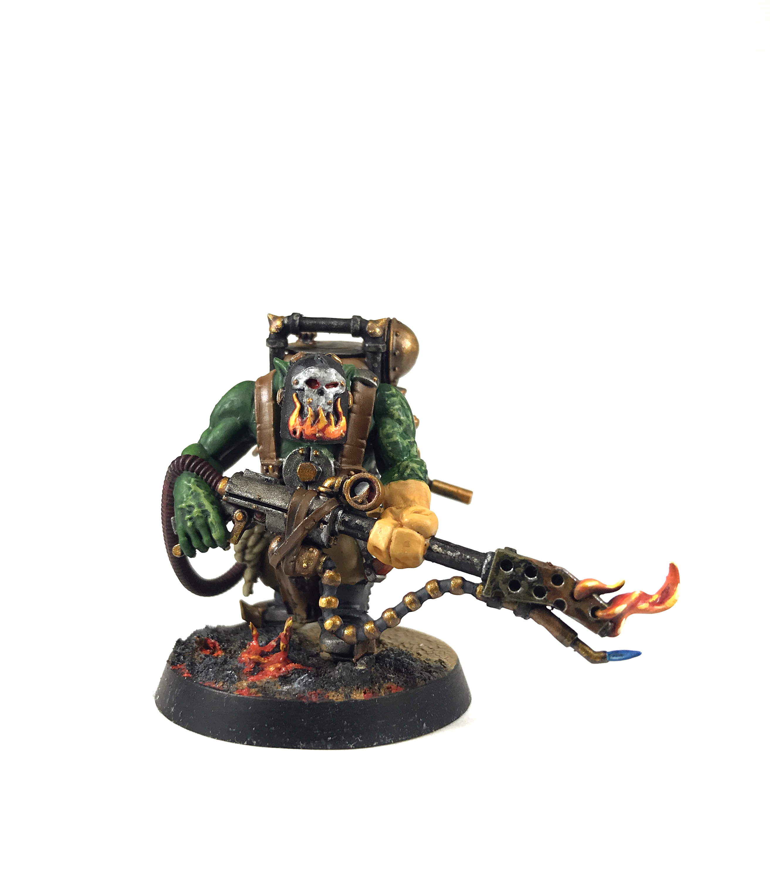WH40k Ork Octarius Kommando Burna Boy Front