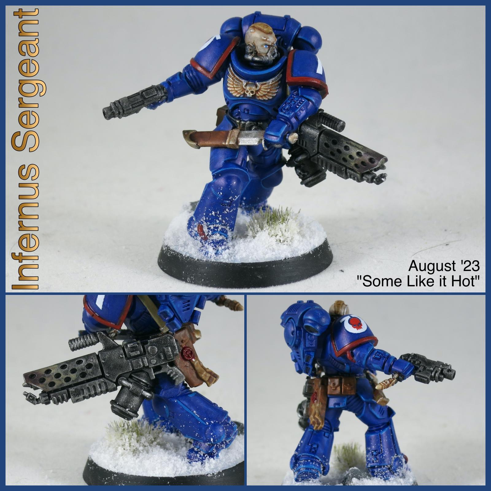 Infernus, Sergeant, Space Marines, Ultramarines