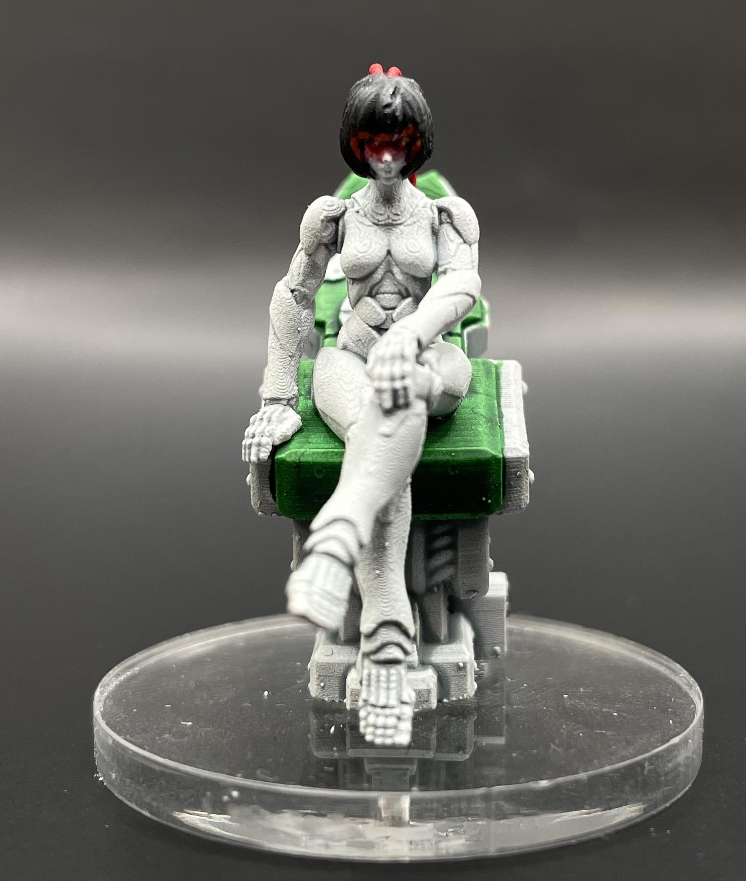 3d Print, Fembot, Rhino Squad