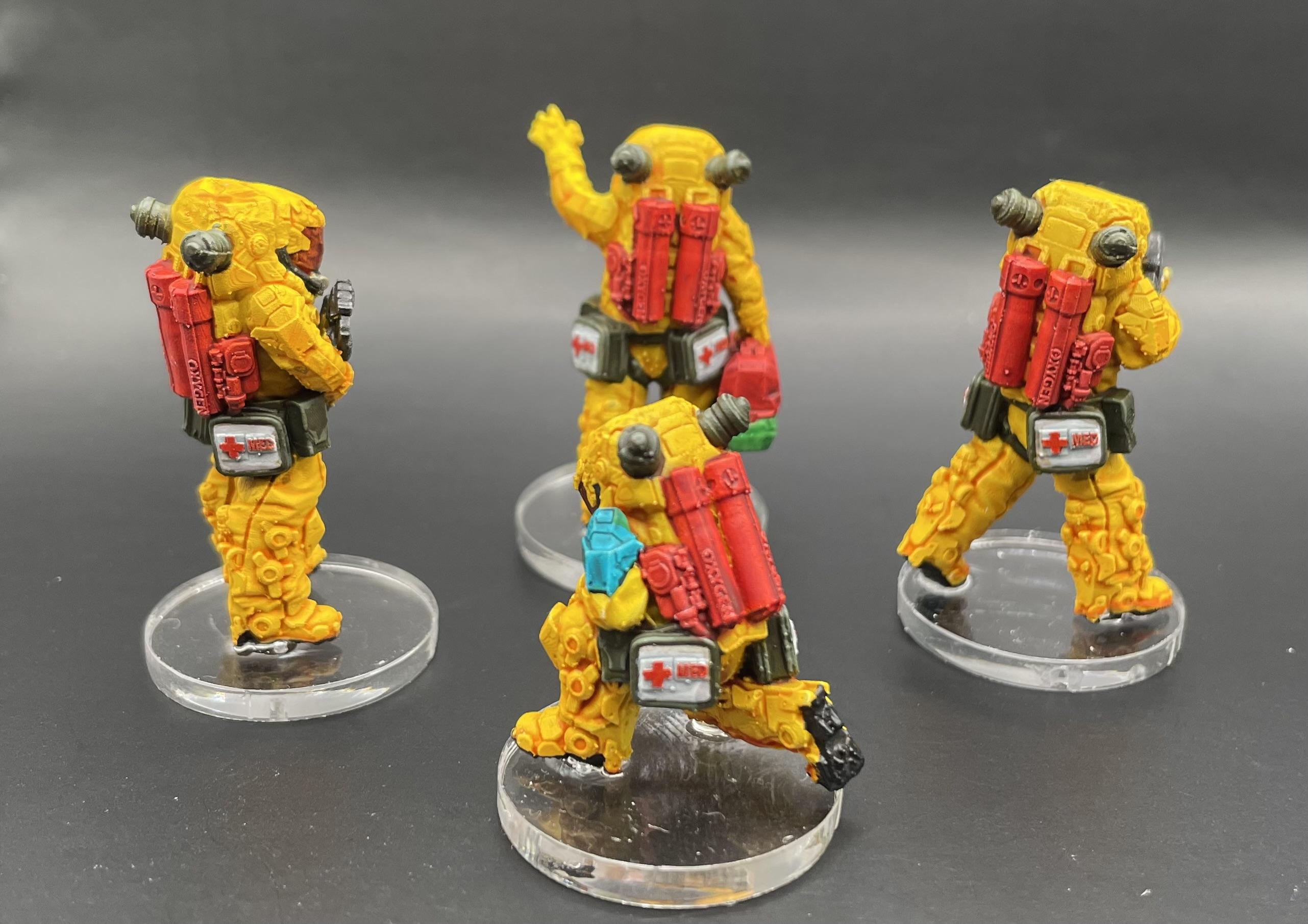 3d Print, Fembot, Rhino Squad