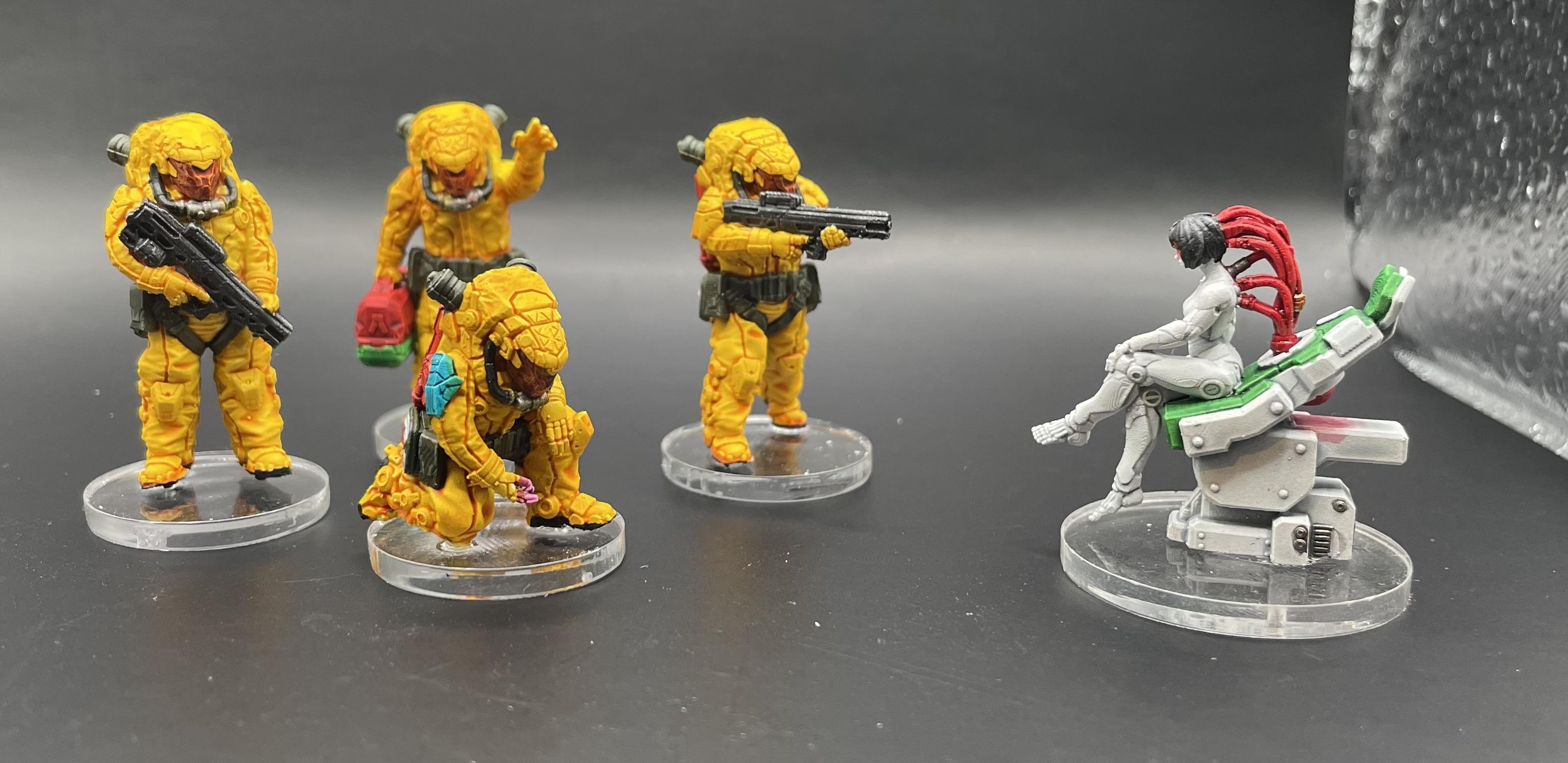 3d Print, Anime, Fembot, Ghost In The Shell, Rhino Squad