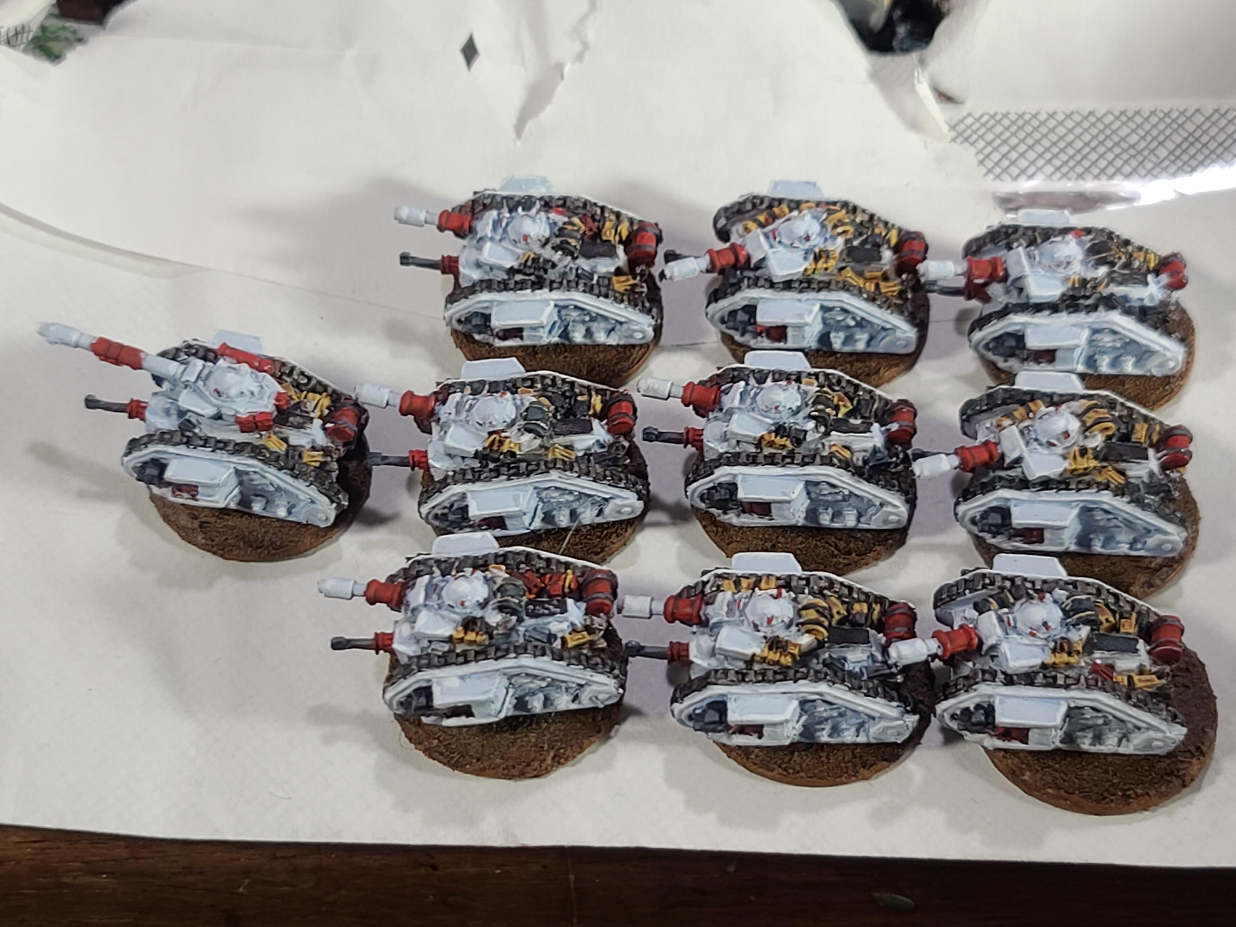 6mm, Epic, Games Workshop, Leman Russ, Tank